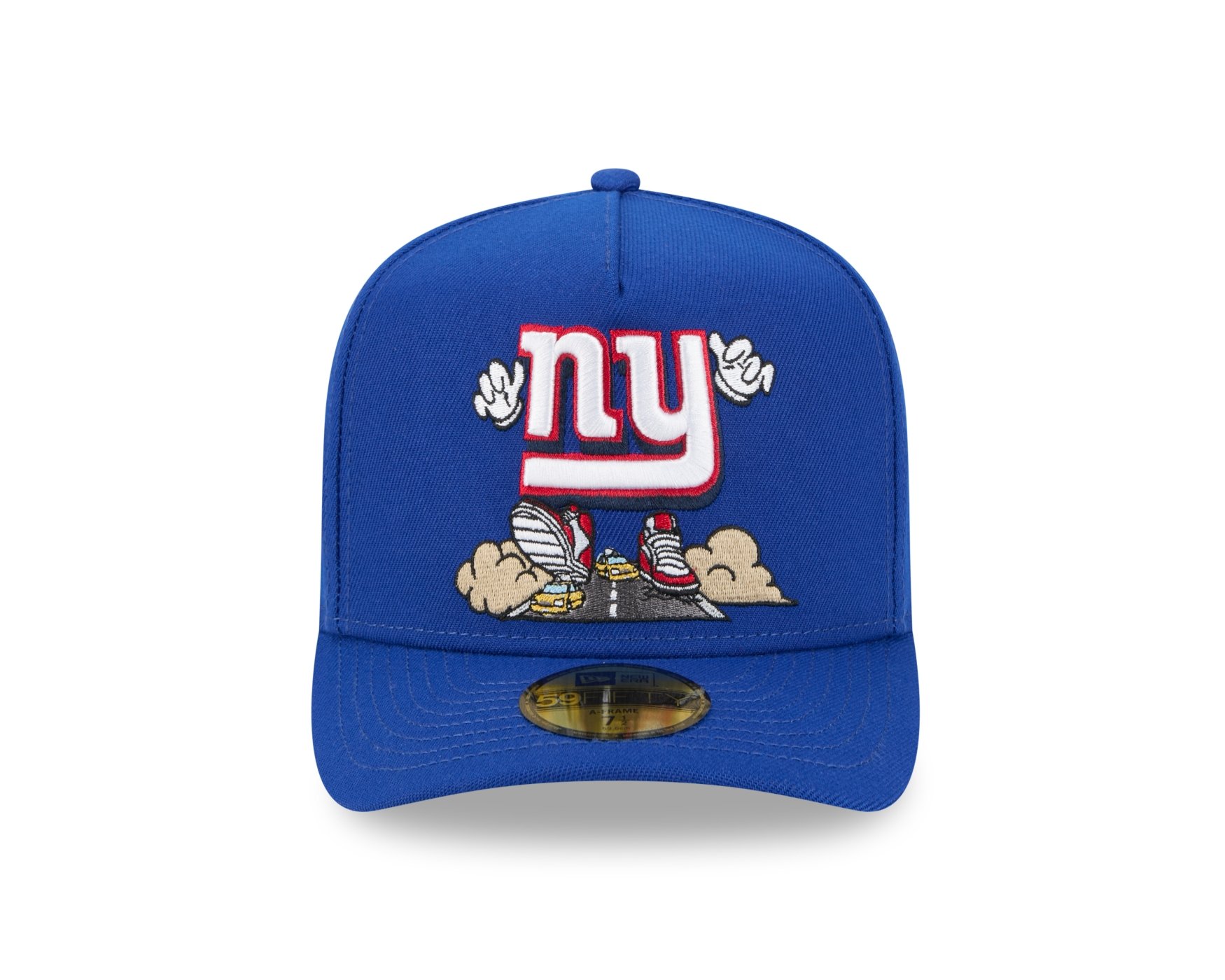 Bone New Era 59FIFTY New York Giants NFL Azul Azul 2