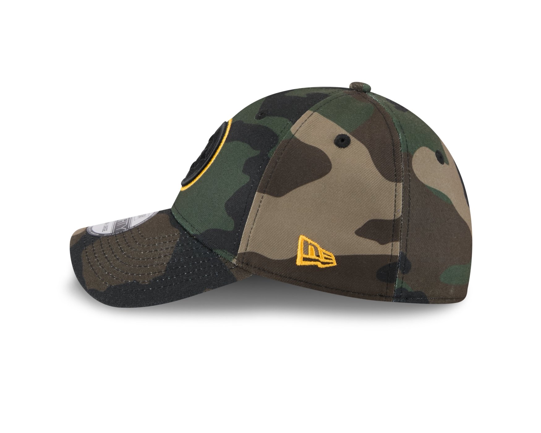 Bone New Era 39THIRTY Pittsburgh Steelers NFL Salute Service 2025 Militar Militar 6