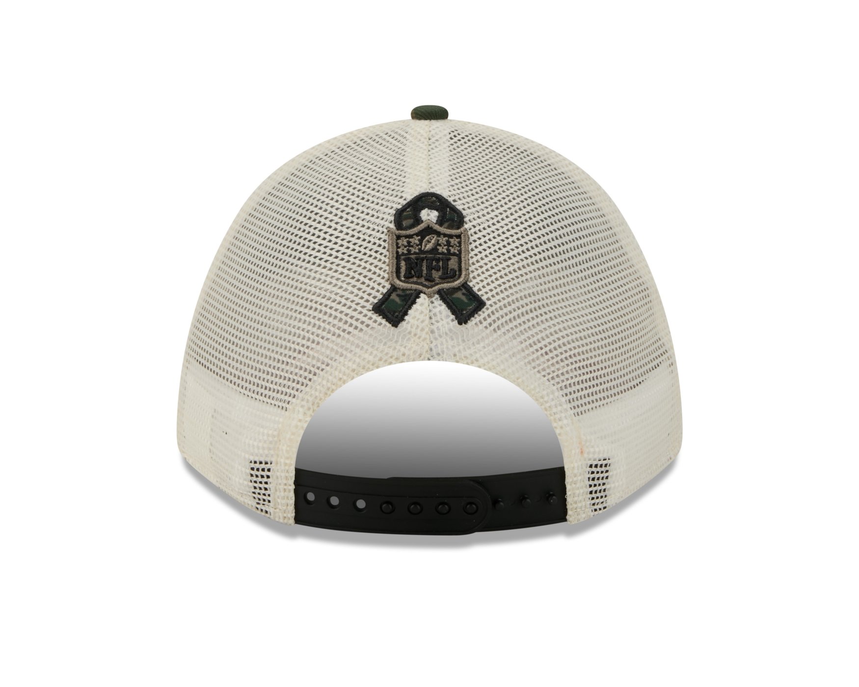 Bone New Era 9FORTY M-CROWN A-FRAME San Francisco 49ers NFL Salute Service 2025 Militar Militar 4