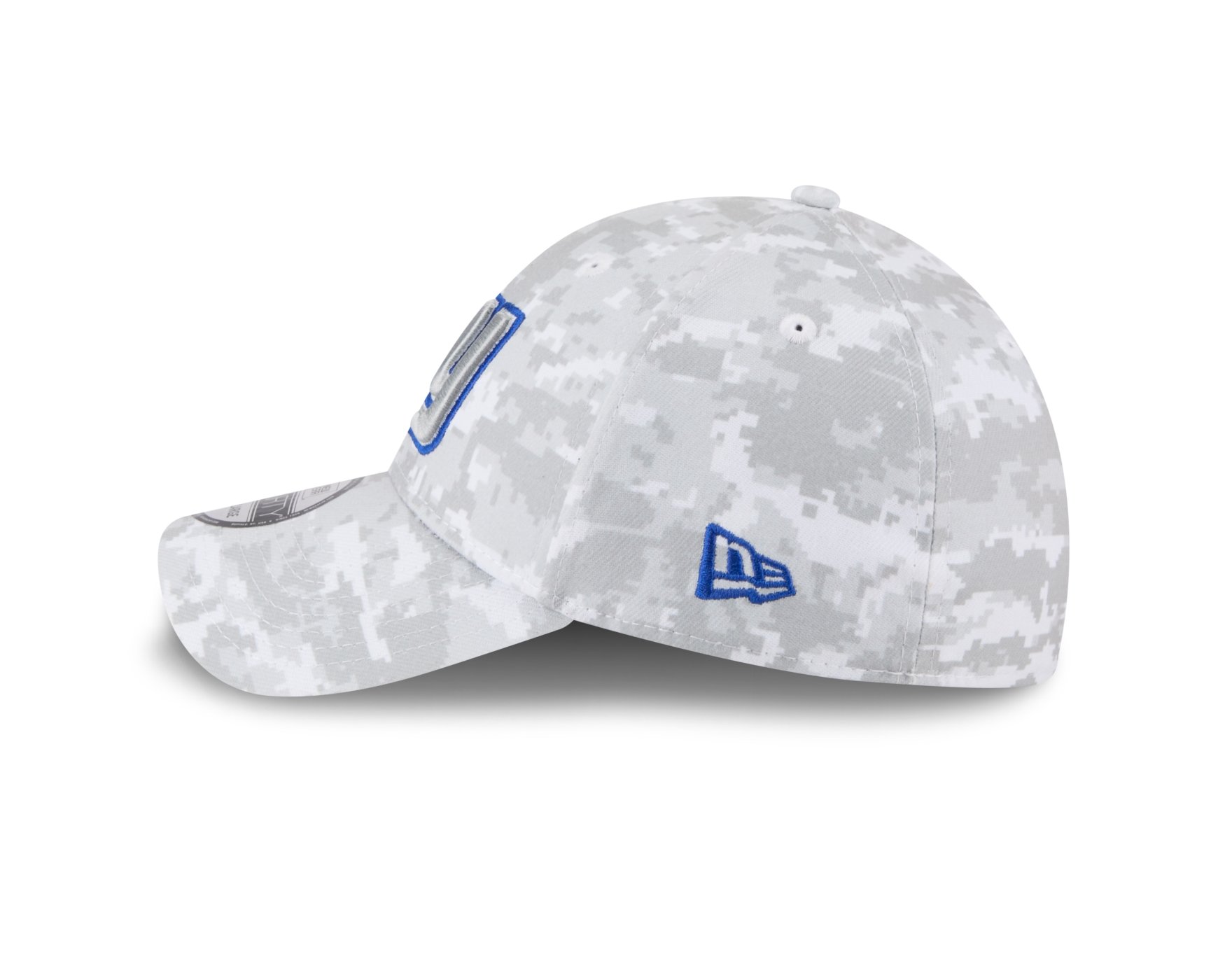 Bone New Era 39THIRTY New York Giants NFL Salute Service 2025 Militar Cinza 6
