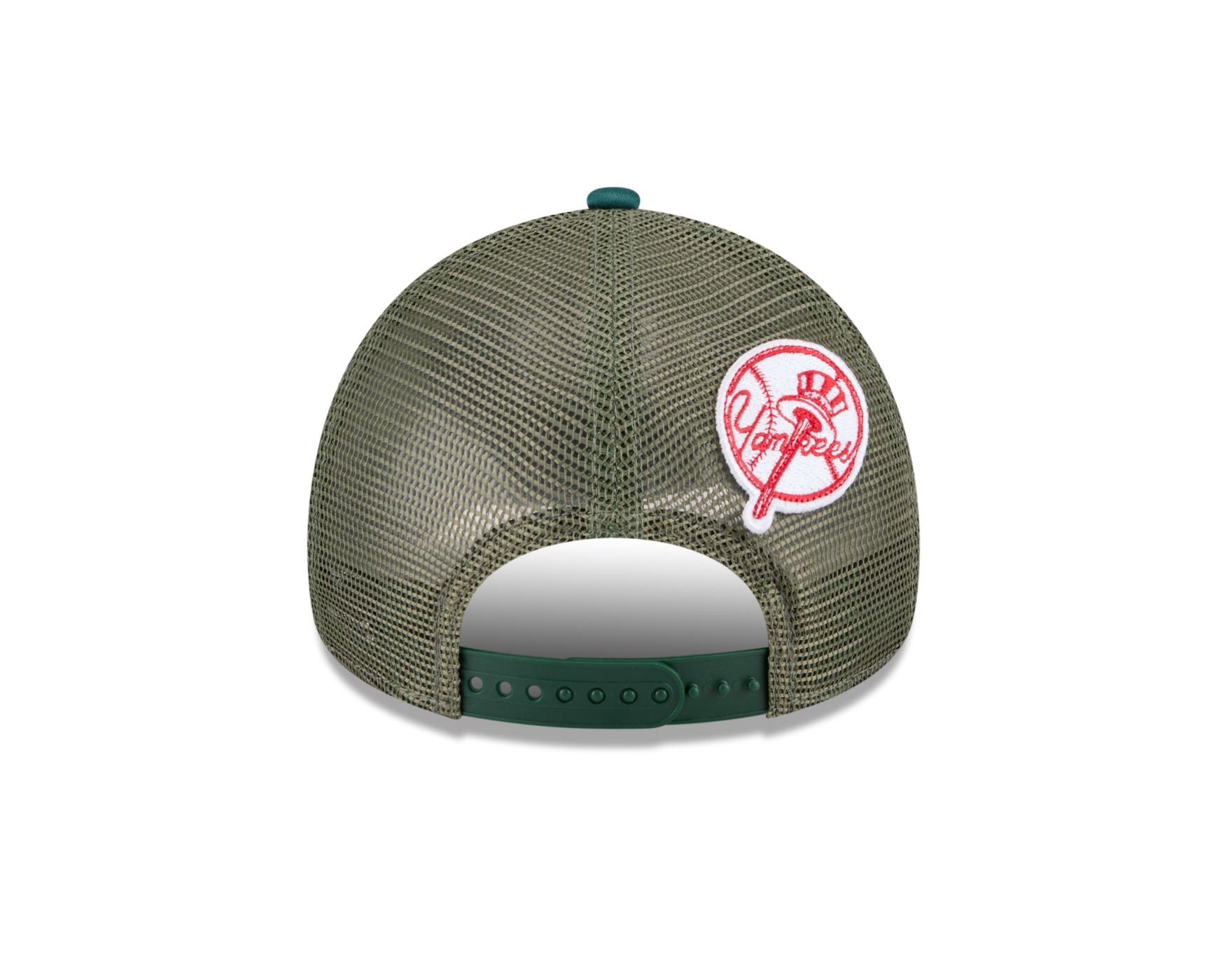 Bone New Era 9FORTY A-FRAME TRUCKER SN New York Yankees MLB Verde Verde 3