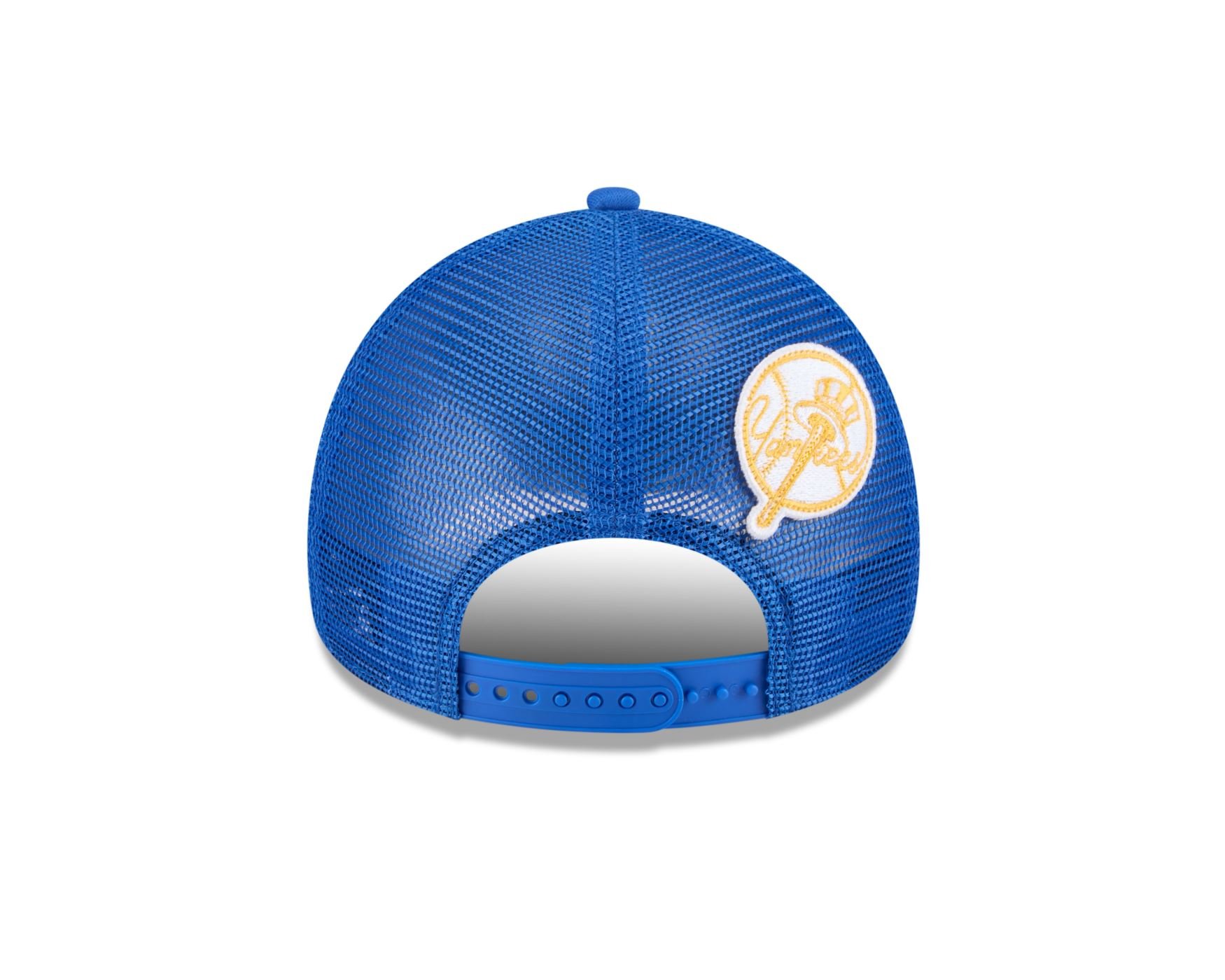 Bone New Era 9FORTY A-FRAME TRUCKER SN New York Yankees MLB Azul Azul 3