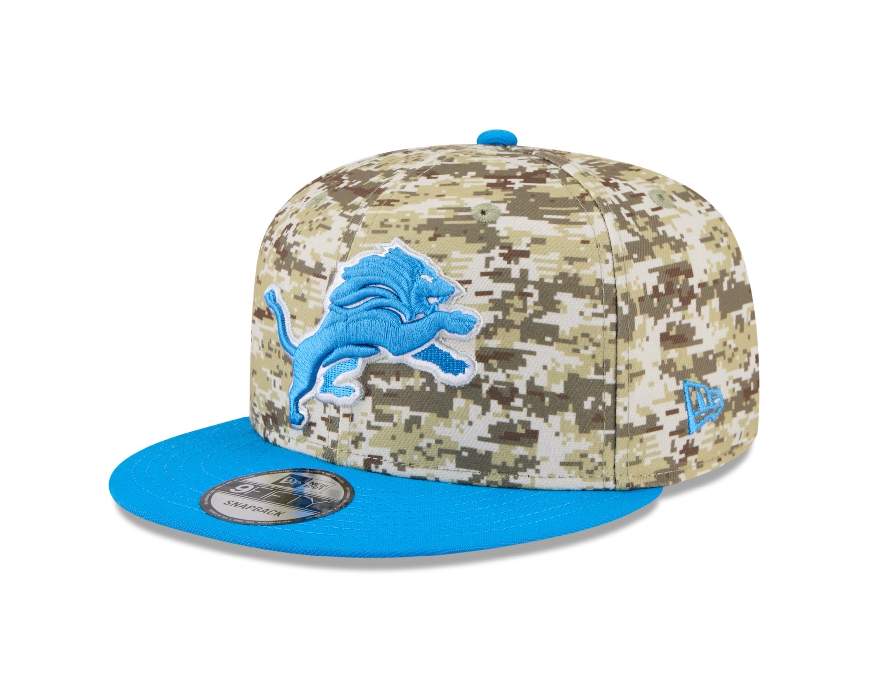 Bone New Era 9FIFTY Detroit Lions NFL Salute Service 2025 Militar