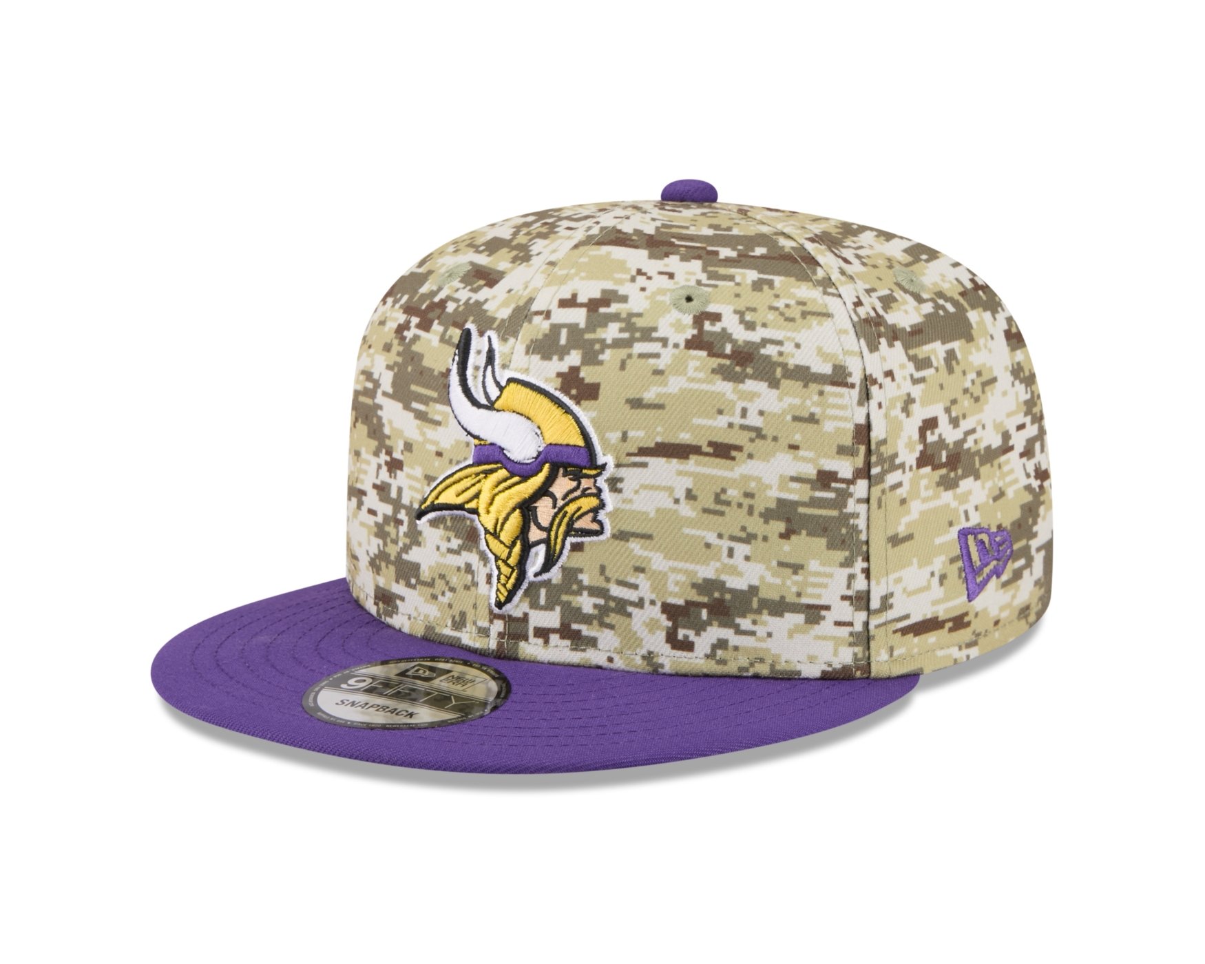 Bone New Era 9FIFTY Minnesota Vikings NFL Salute Service 2025 Militar