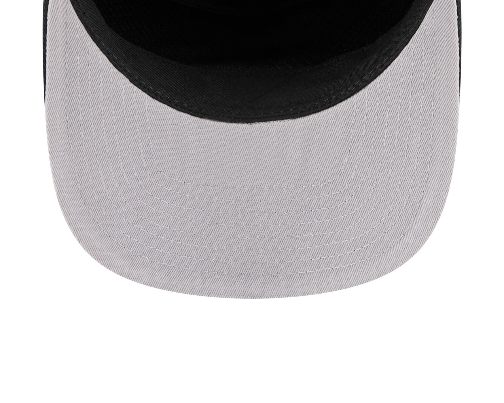 Bone New Era 19TWENTY Los Angeles Lakers Quickstrike 2025 Preto Preto 7