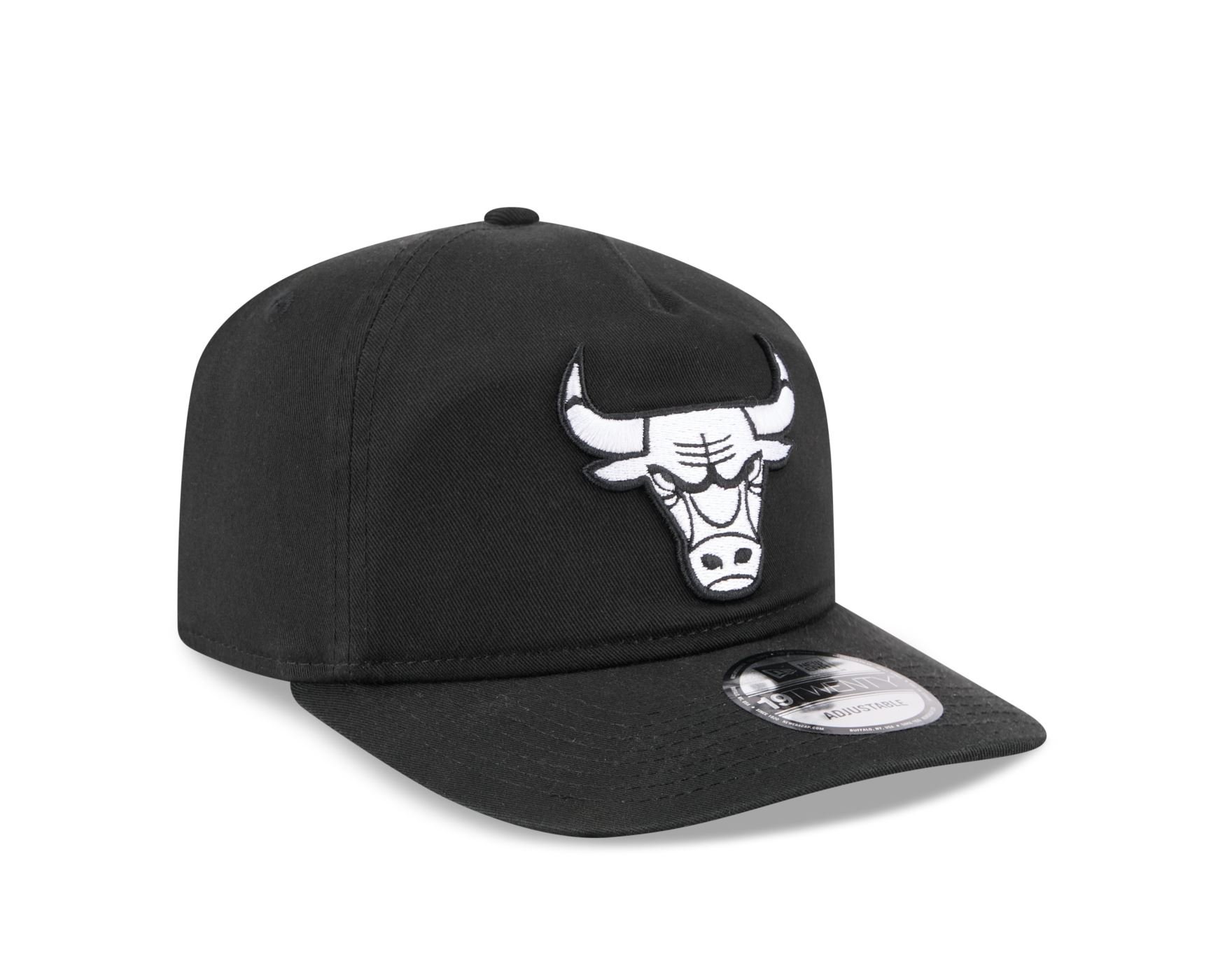 Bone New Era 19TWENTY Chicago Bulls Quickstrike 2025 Preto Preto 2