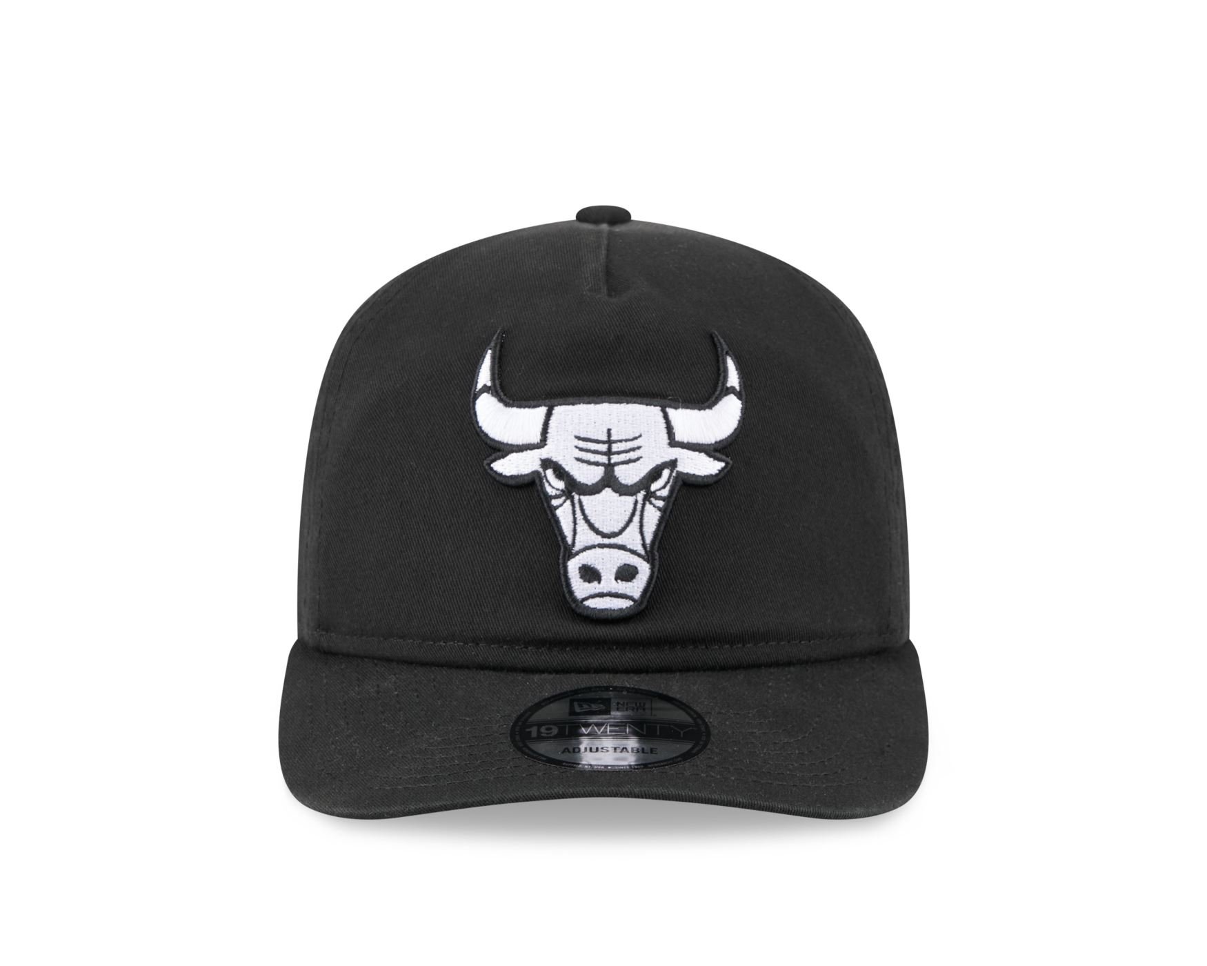 Bone New Era 19TWENTY Chicago Bulls Quickstrike 2025 Preto Preto 3
