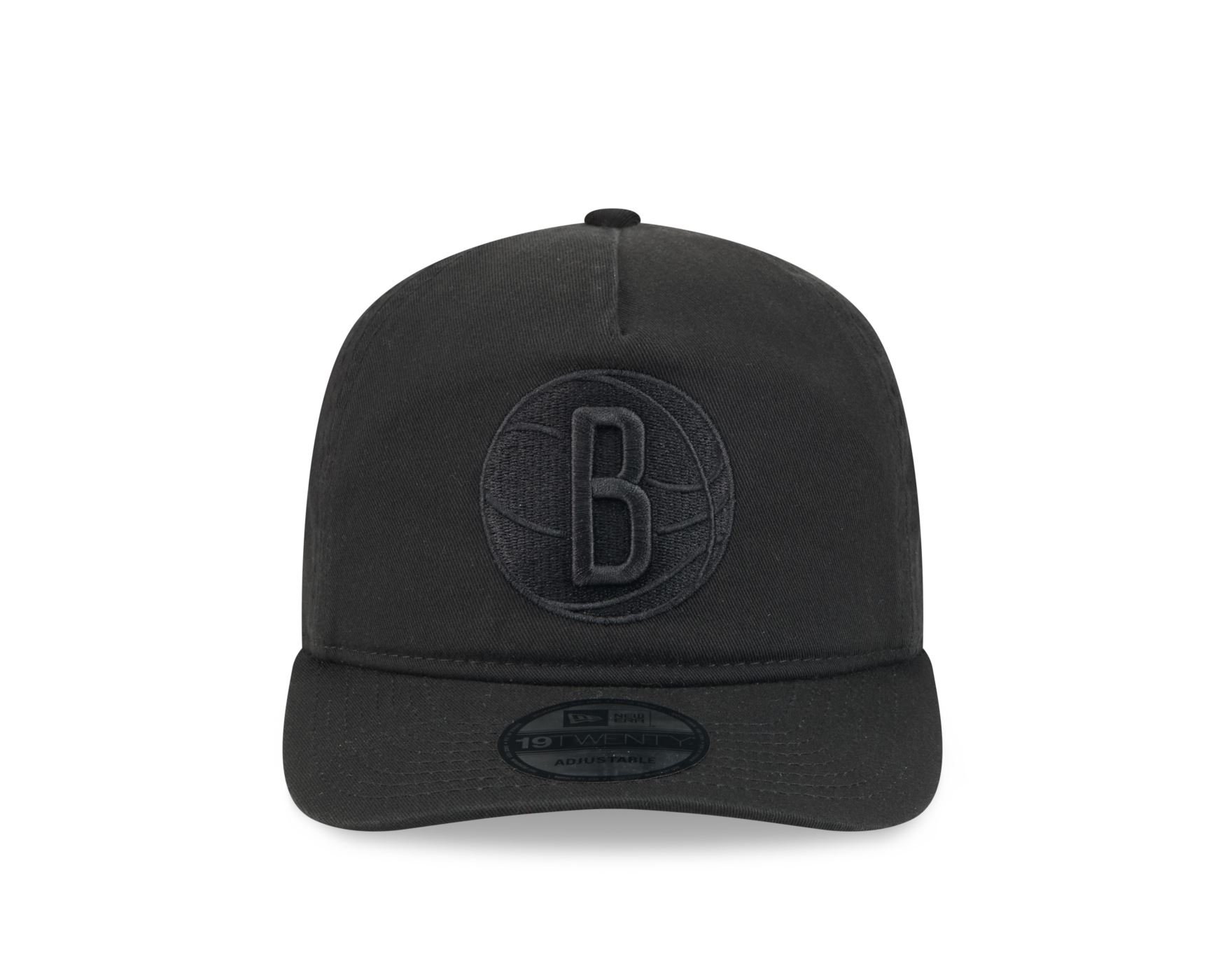 Bone New Era 19TWENTY Brooklyn Nets Quickstrike 2025 Preto Preto 3