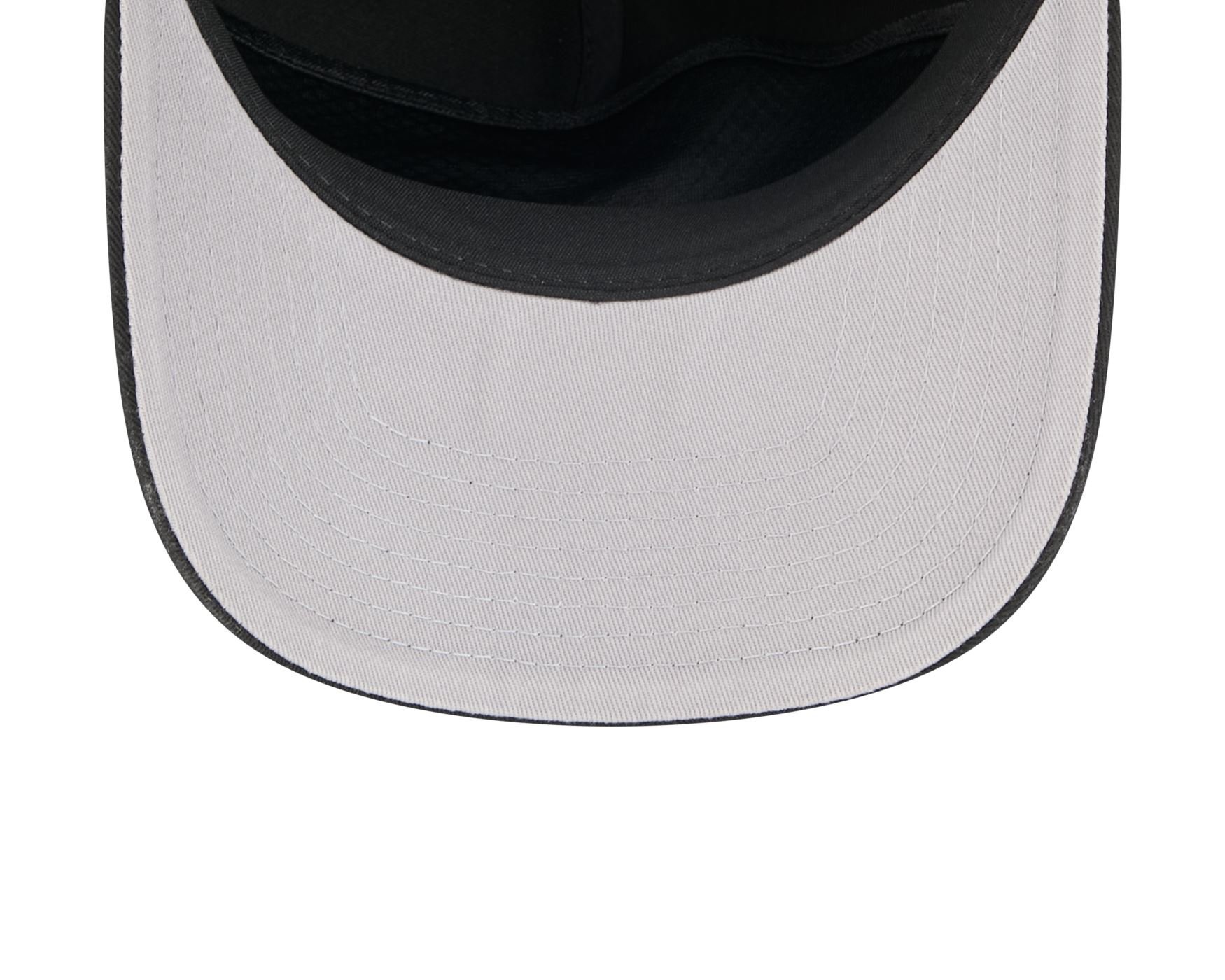 Bone New Era 19TWENTY Brooklyn Nets Quickstrike 2025 Preto Preto 7