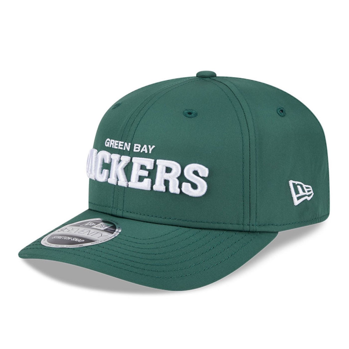 Bone New Era  9SEVENTY Strtch Snap  Green Bay Packers NFL Off White