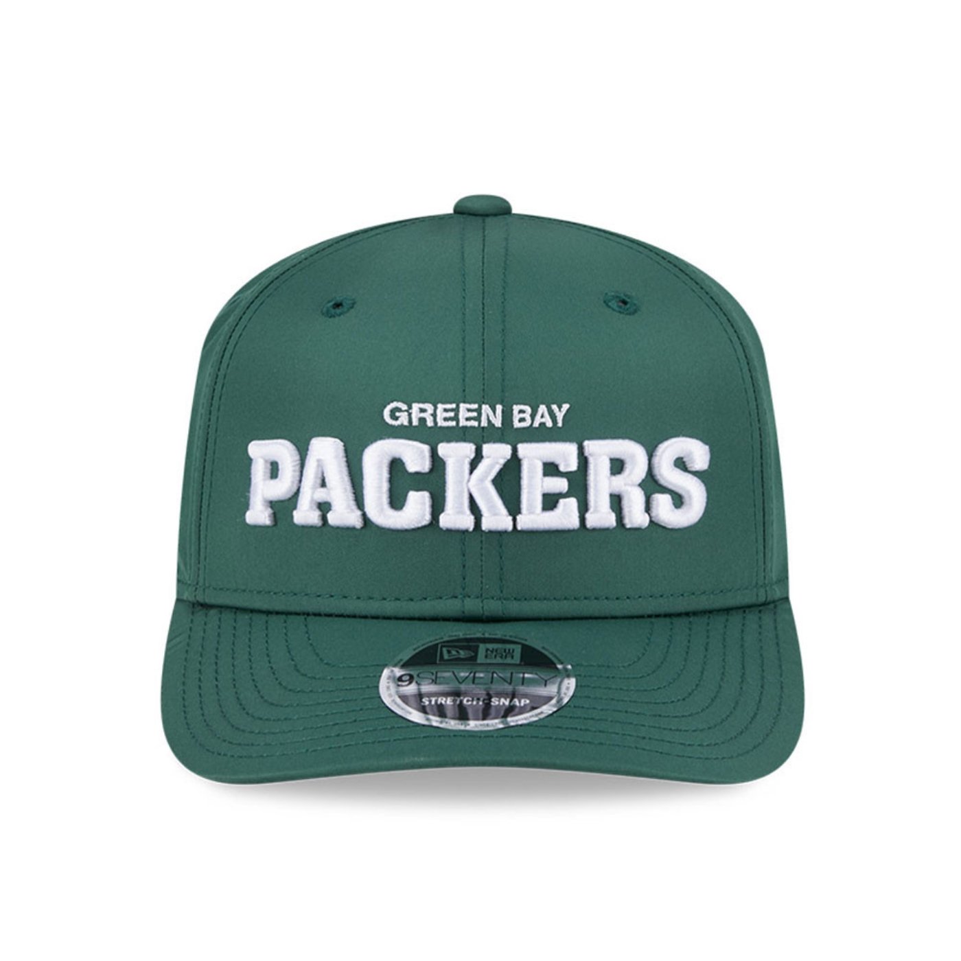 Bone New Era  9SEVENTY Strtch Snap  Green Bay Packers NFL Off White Verde 2