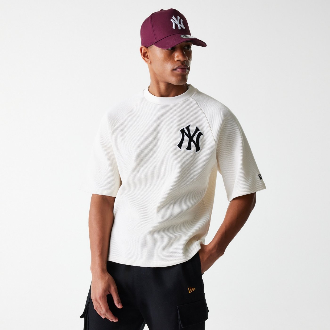 Camiseta New Era Regular New York Yankees MLB Branco