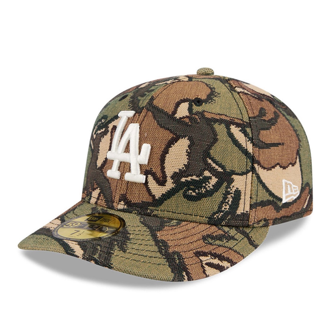Bone New Era 59FIFTY Los Angeles Dodgers MLB Militar