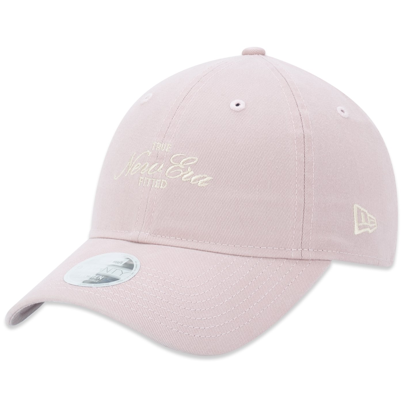 Bone New Era  9FORTY A-Frame Branded Rosa