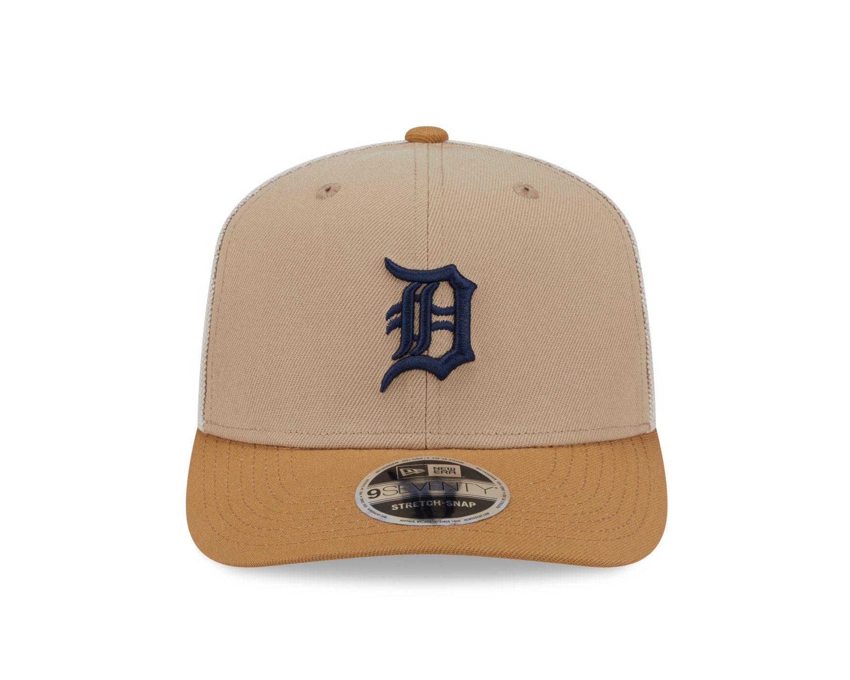 Bone New Era 9SEVENTY STRETCH SNAP Detroit Tigers MLB Bege Bege 2