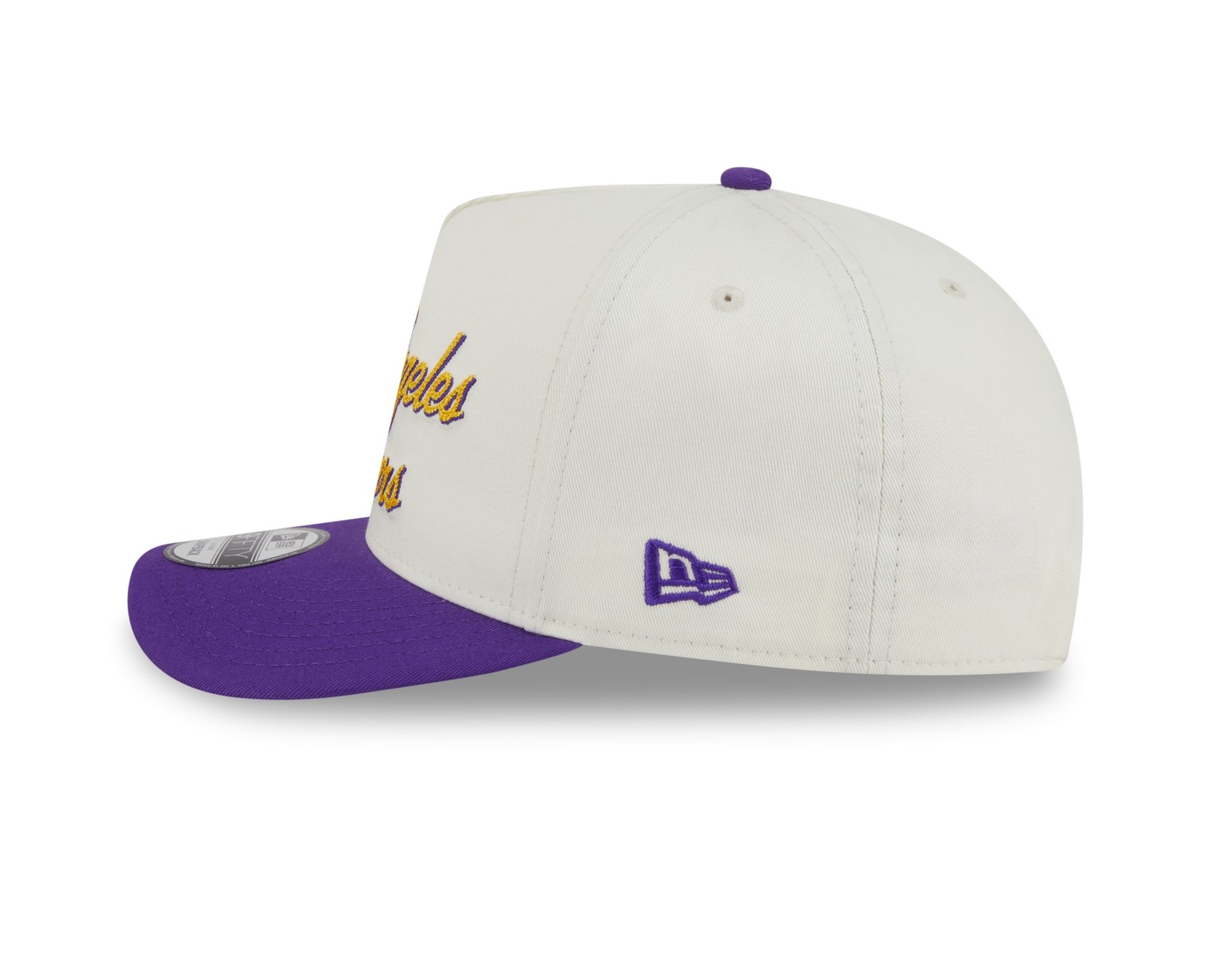 Bone New Era 9FIFTY A-FRAME SNAPBACK Los Angeles Lakers NBA Roxo Roxo 6