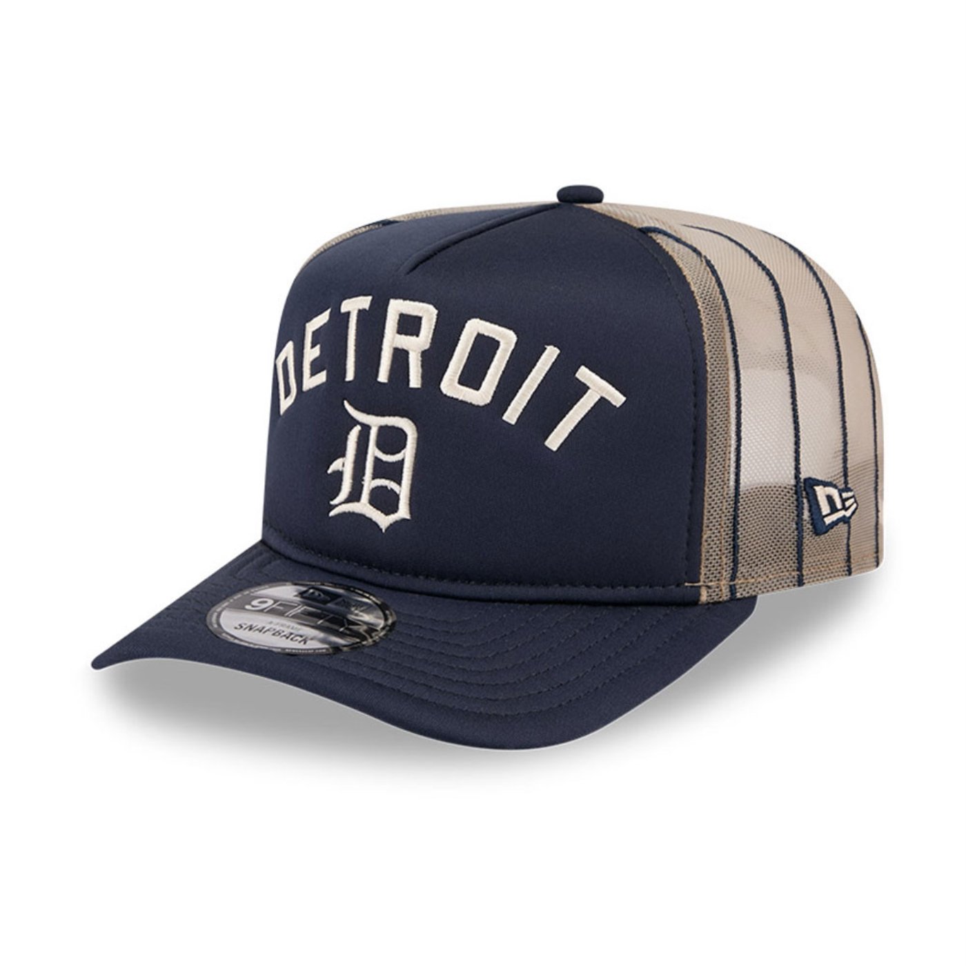Bone New Era 9FORTY A-FRAME SNAPBACK Detroit Tigers MLB Preto