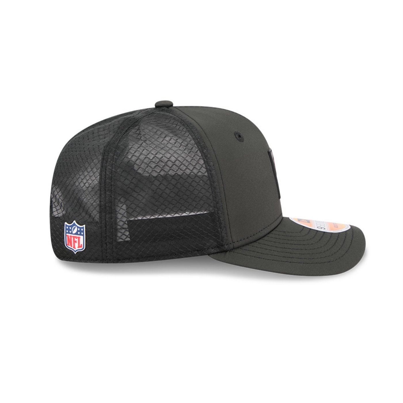Bone New Era 9SEVENTY San Francisco 49ers NFL Preto Preto 3