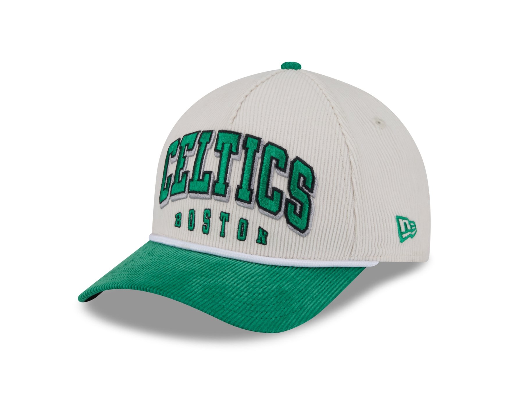 Bone New Era 9FORTY M-CROWN A-FRAME Boston Celtics NBA Verde