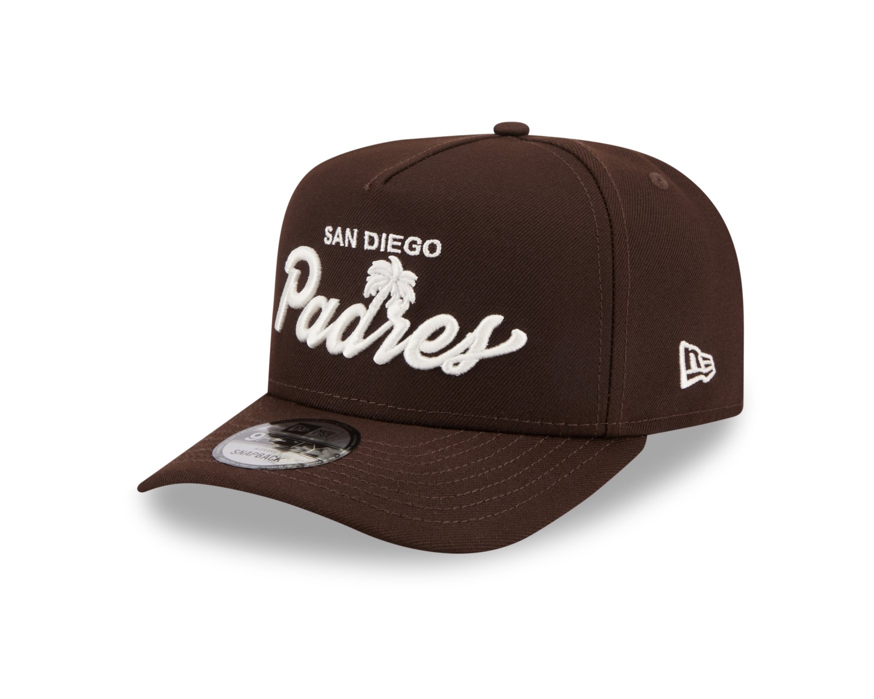 Bone New Era 950 A-FRAME San Diego Padres MLB Marrom