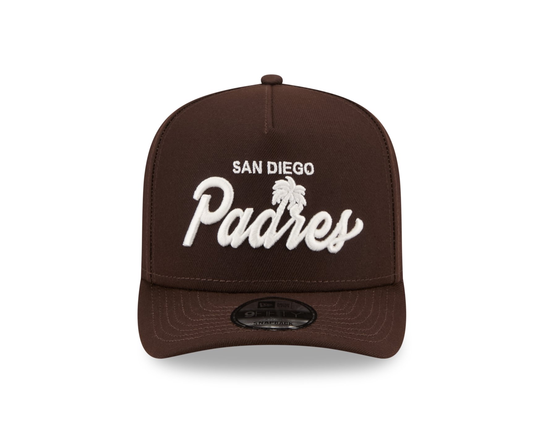 Bone New Era 950 A-FRAME San Diego Padres MLB Marrom Marrom 2