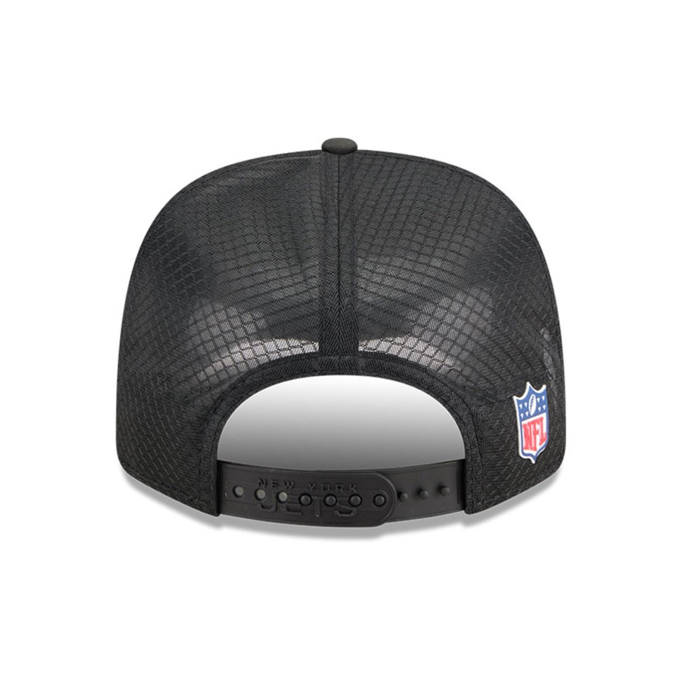 Bone New Era 9SEVENTY New York Jets NFL Preto Preto 4