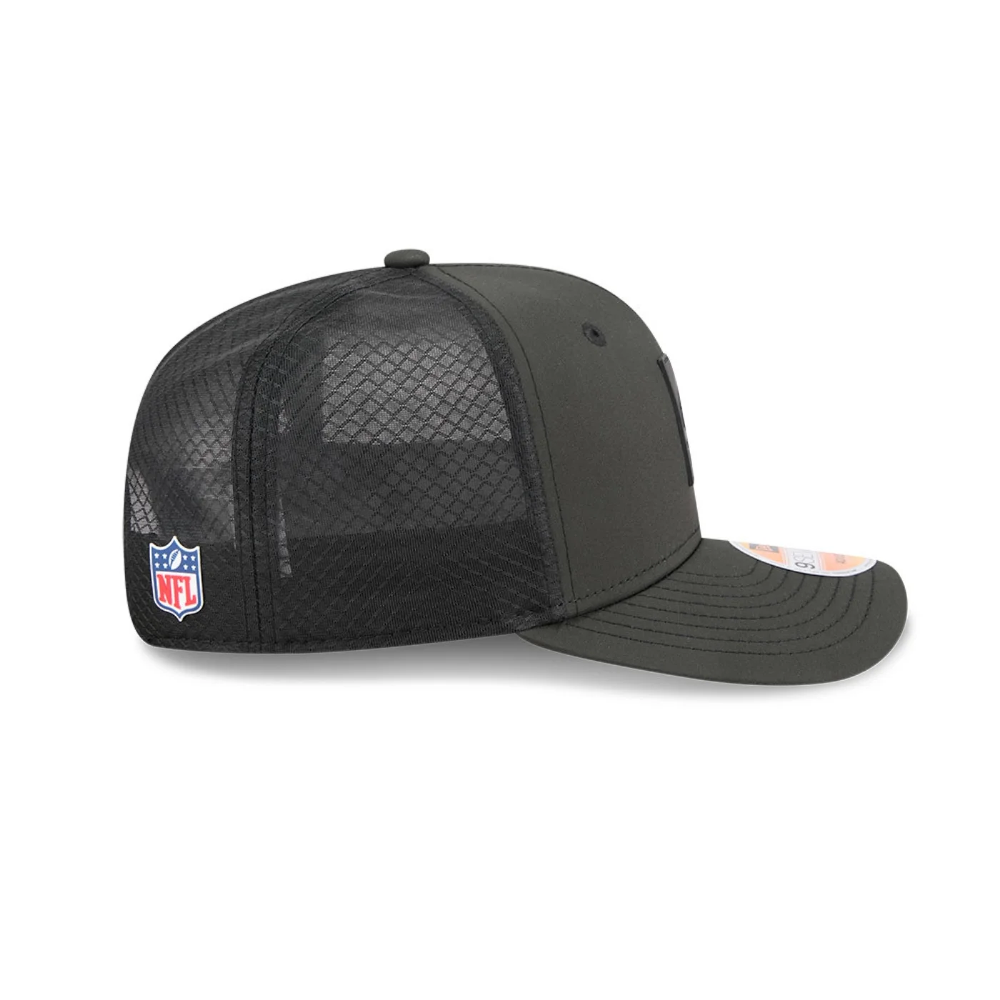 Bone New Era 9SEVENTY Philadelphia Eagles NFL Preto Preto 3