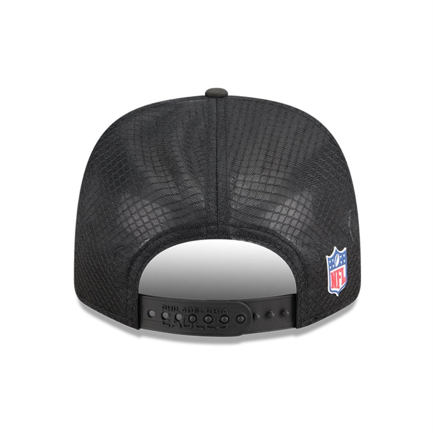 Bone New Era 9SEVENTY Philadelphia Eagles NFL Preto Preto 4