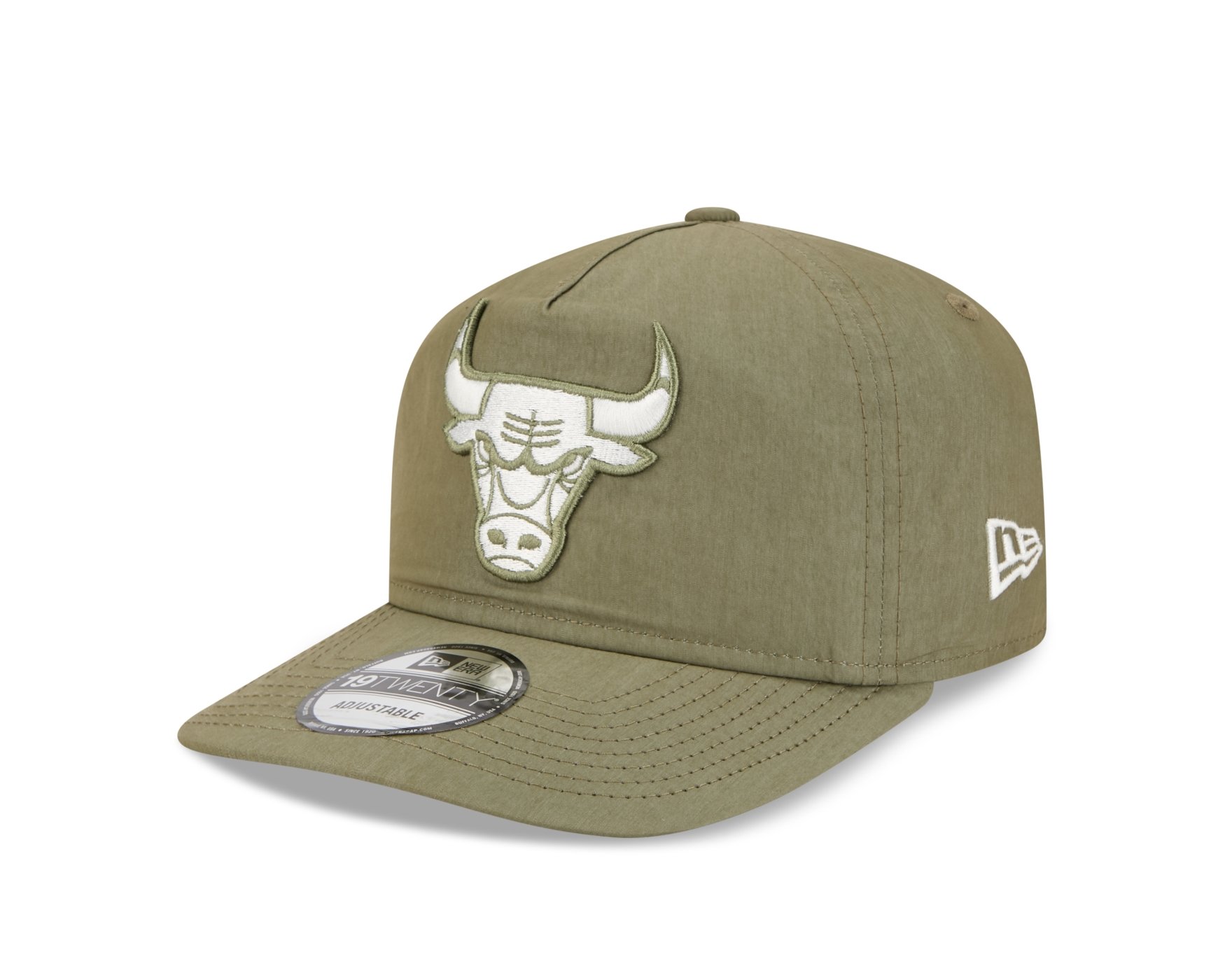 Bone New Era 19TWENTY STRAPBACK Chicago Bulls NBA Verde Verde 1