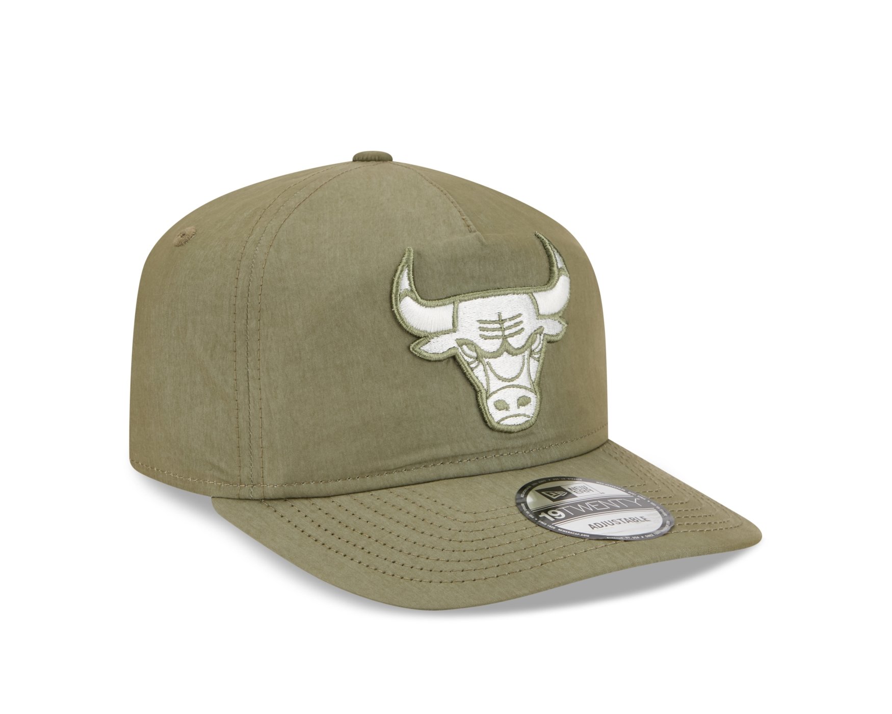 Bone New Era 19TWENTY STRAPBACK Chicago Bulls NBA Verde Verde 3