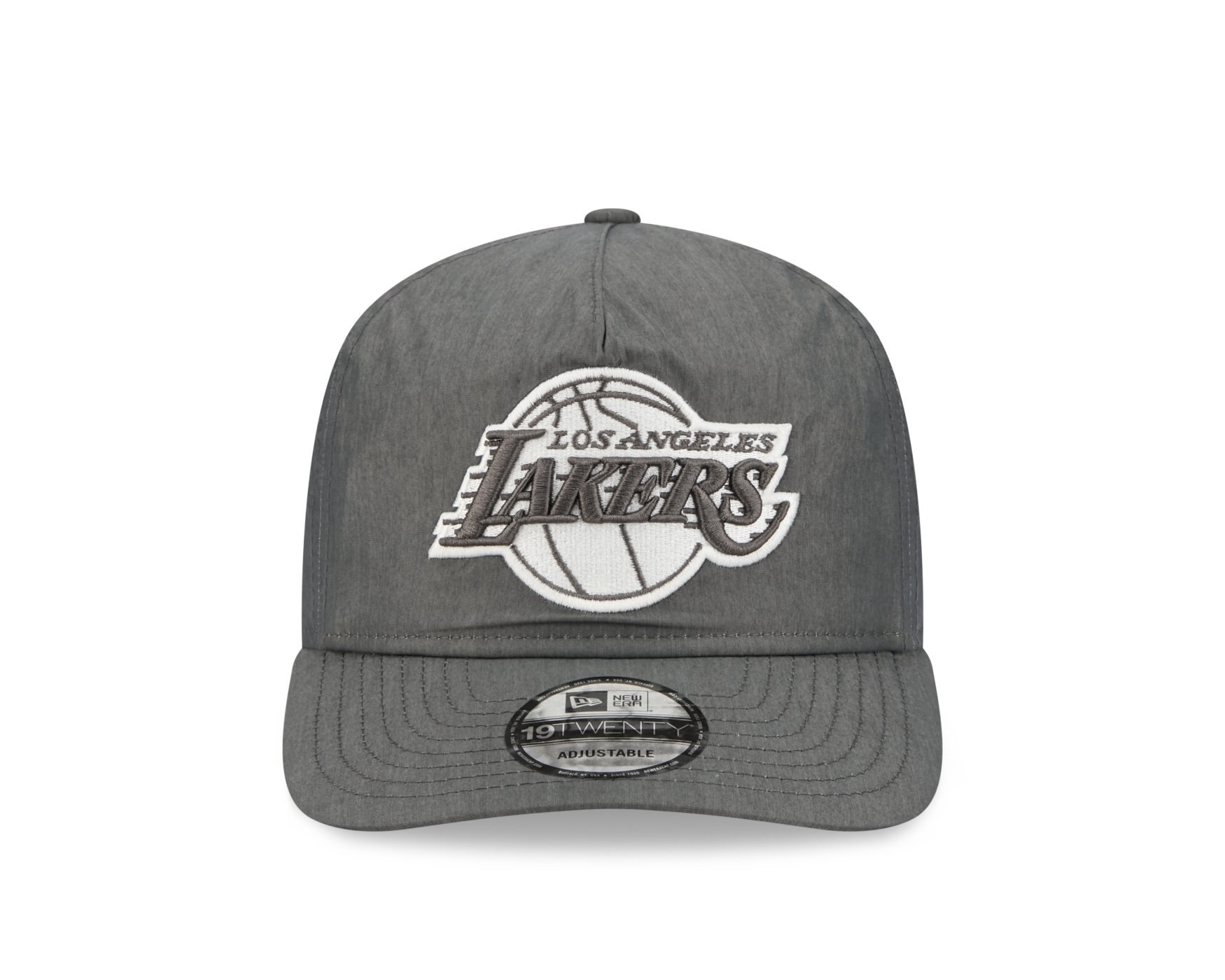 Bone New Era 19TWENTY STRAPBACK Los Angeles Lakers NBA Cinza Cinza 2
