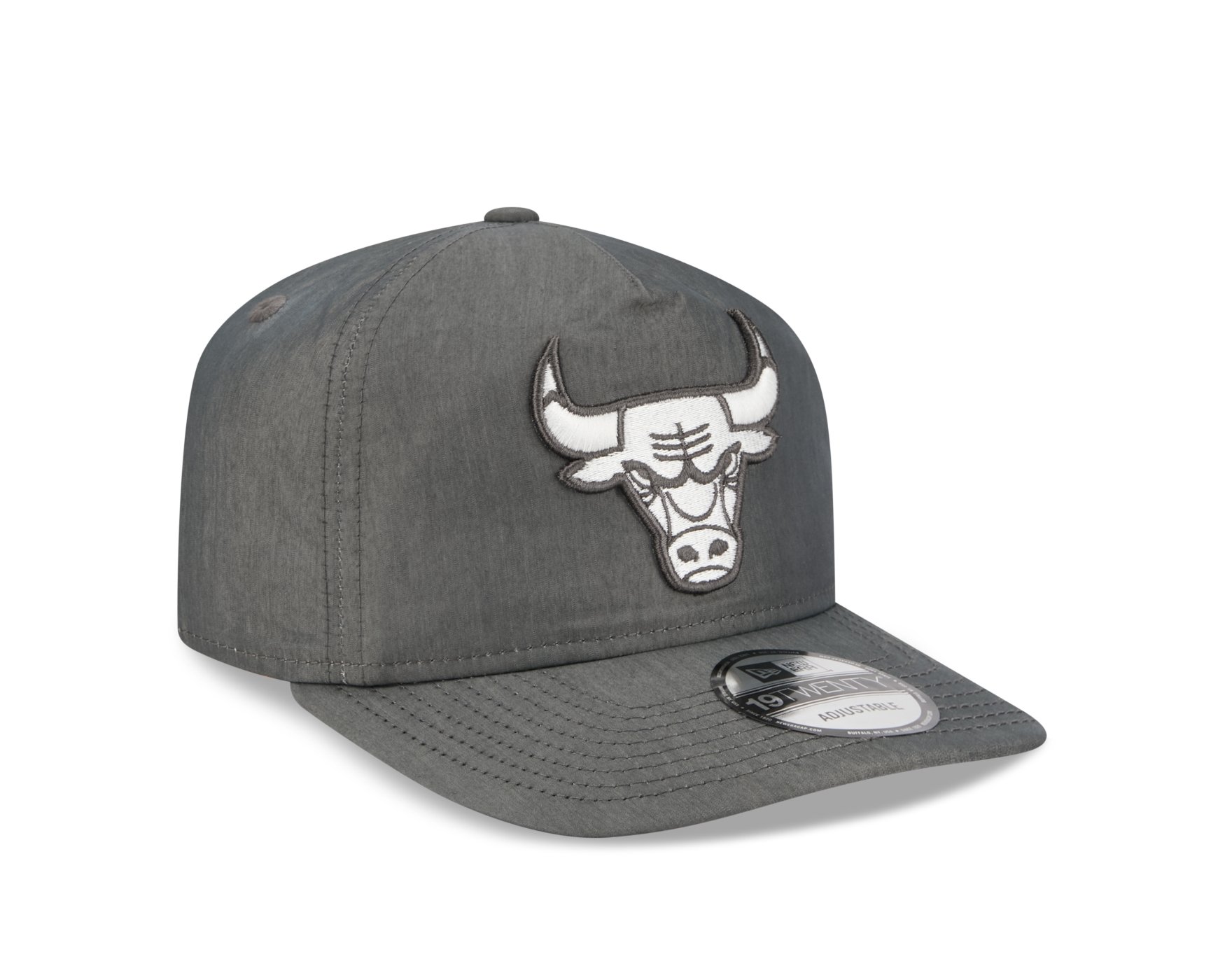 Bone New Era 19TWENTY STRAPBACK Chicago Bulls NBA Cinza Cinza 3