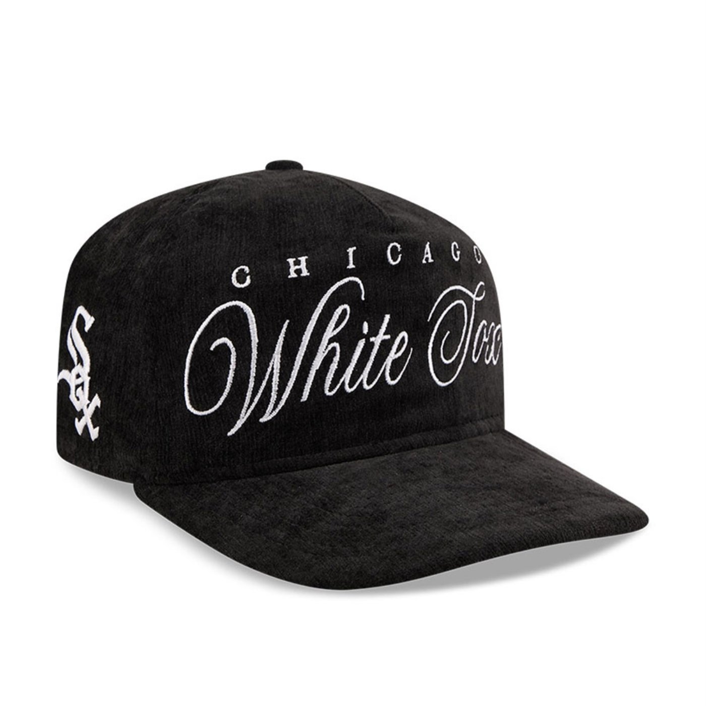 Bone New Era 19TWENTY STRAPBACK Chicago White Sox MLB Preto Preto 3