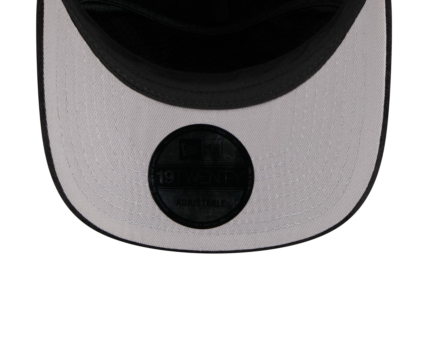 Bone New Era 19TWENTY STRAPBACK Chicago White Sox MLB Preto Preto 5