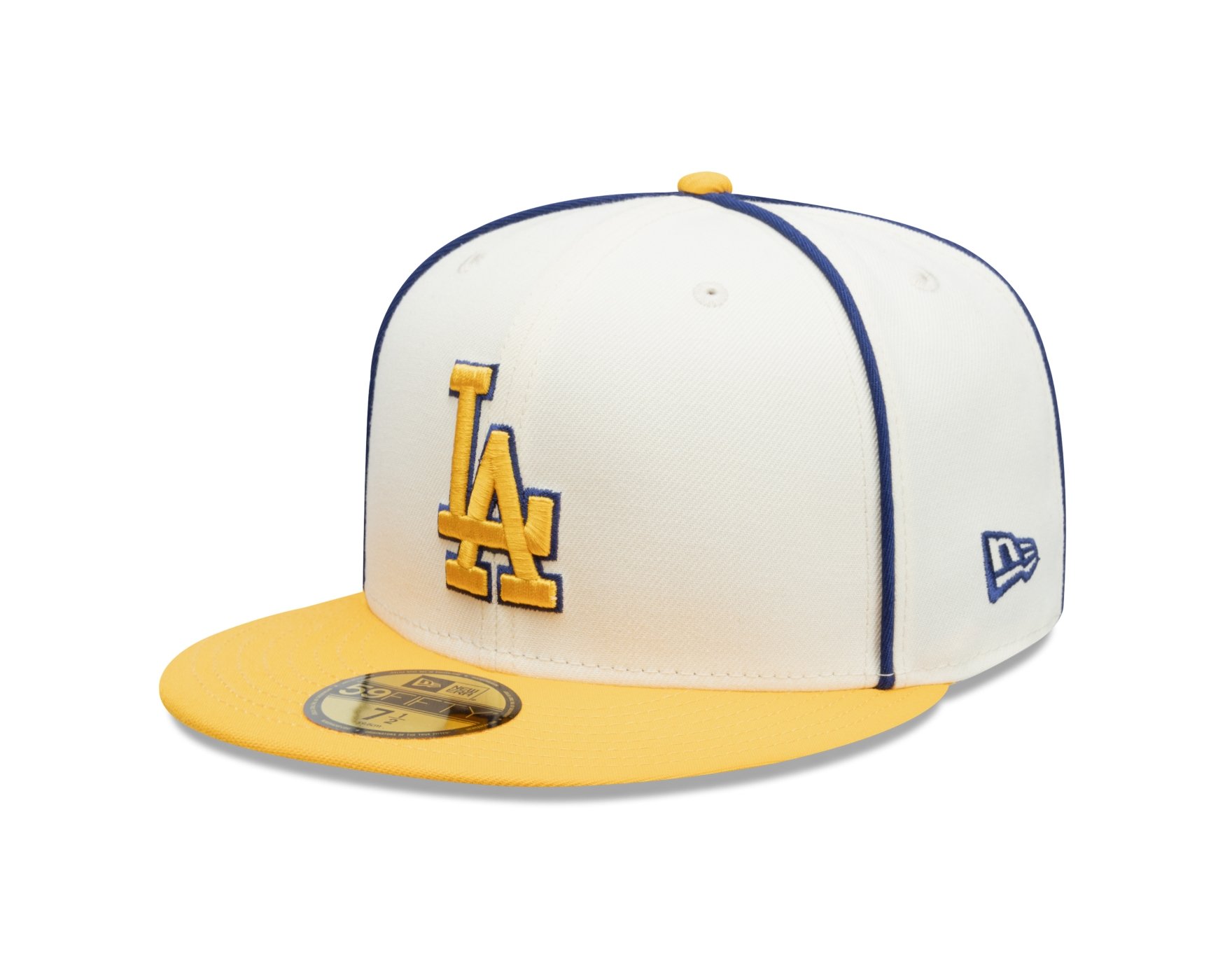 Bone New Era 59FIFTY Los Angeles Dodgers MLB Off White