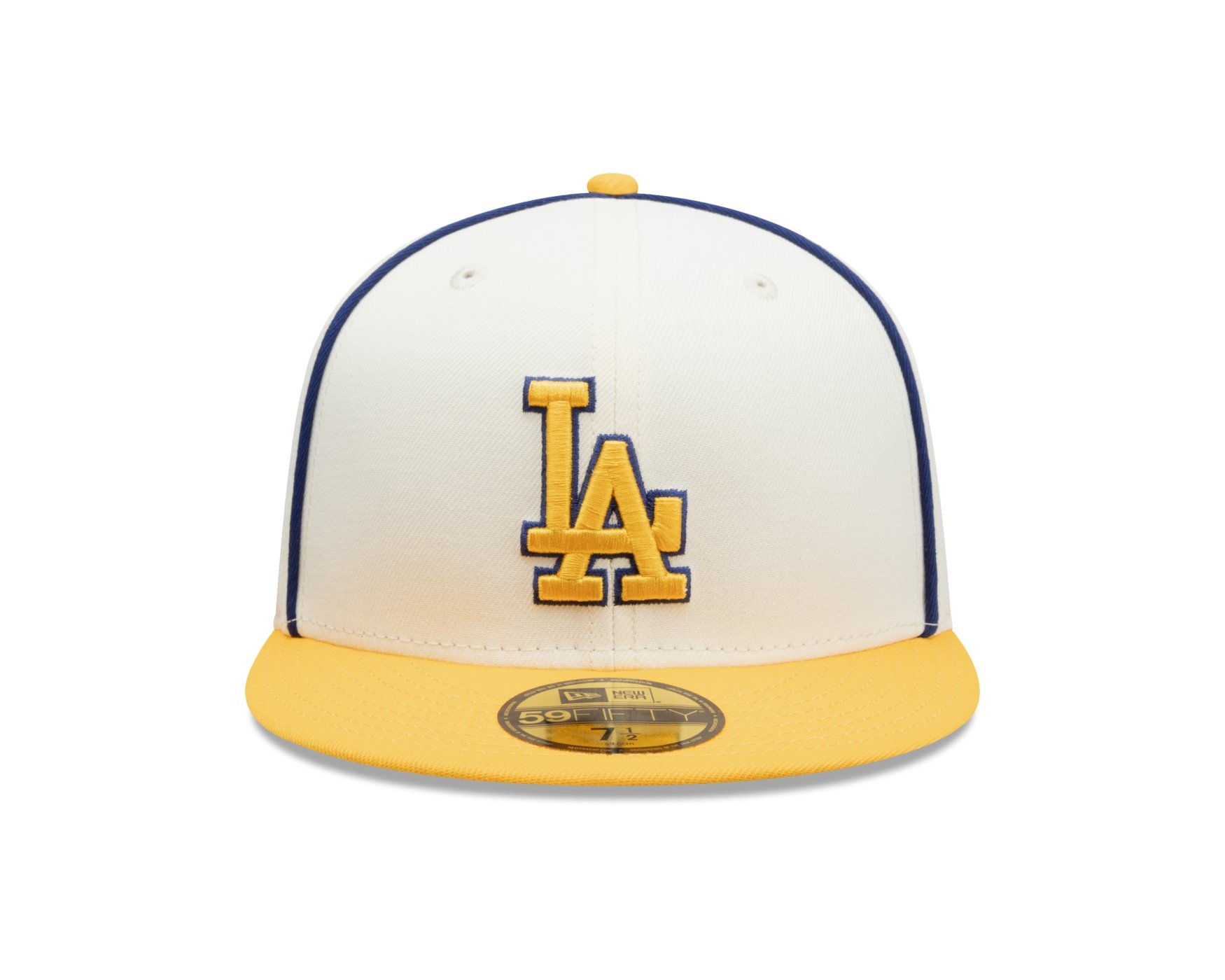 Bone New Era 59FIFTY Los Angeles Dodgers MLB Off White Off White 2