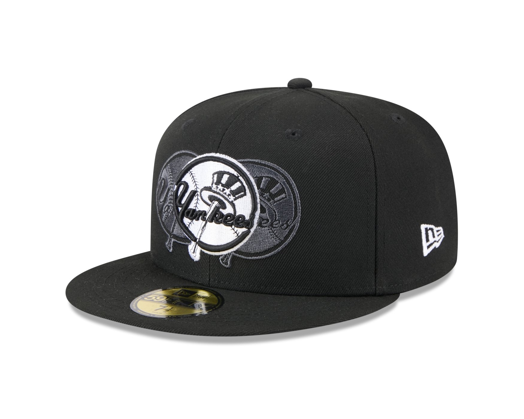 Bone New Era 59FIFTY New York Yankees MLB Preto