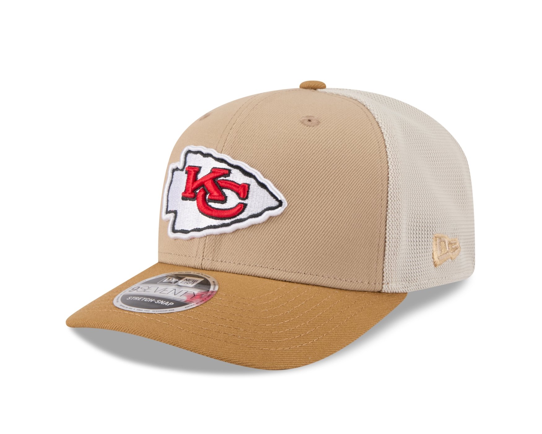 Bone New Era 9SEVENTY STRETCH SNAP Kansas City Chiefs NFL Bege