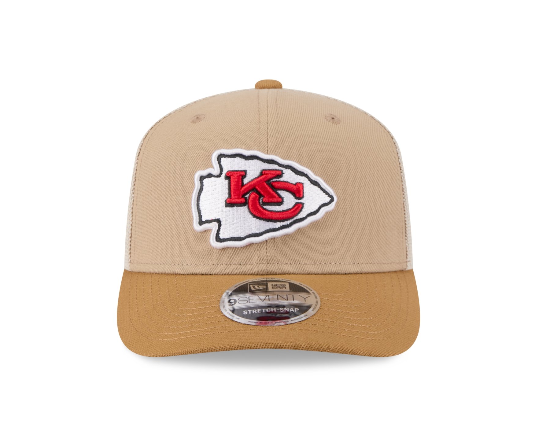 Bone New Era 9SEVENTY STRETCH SNAP Kansas City Chiefs NFL Bege Bege 2