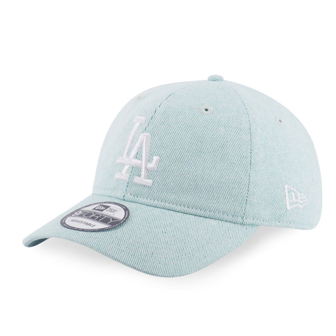 Bone New Era 9FORTY Los Angeles Dodgers MLB Verde