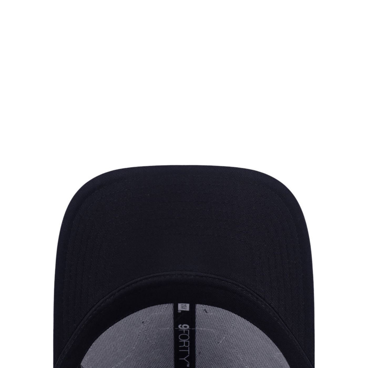 Bone New Era 9FORTY Chicago Bulls NBA Preto Preto 4