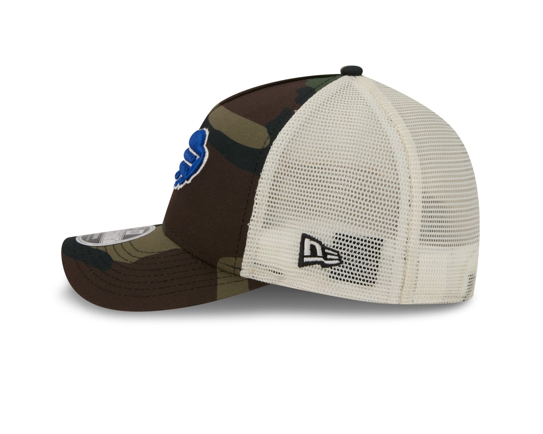 Bone New Era 9FORTY M-CROWN A-FRAME Buffalo Bills NFL Salute Service 2025 Militar Militar 5