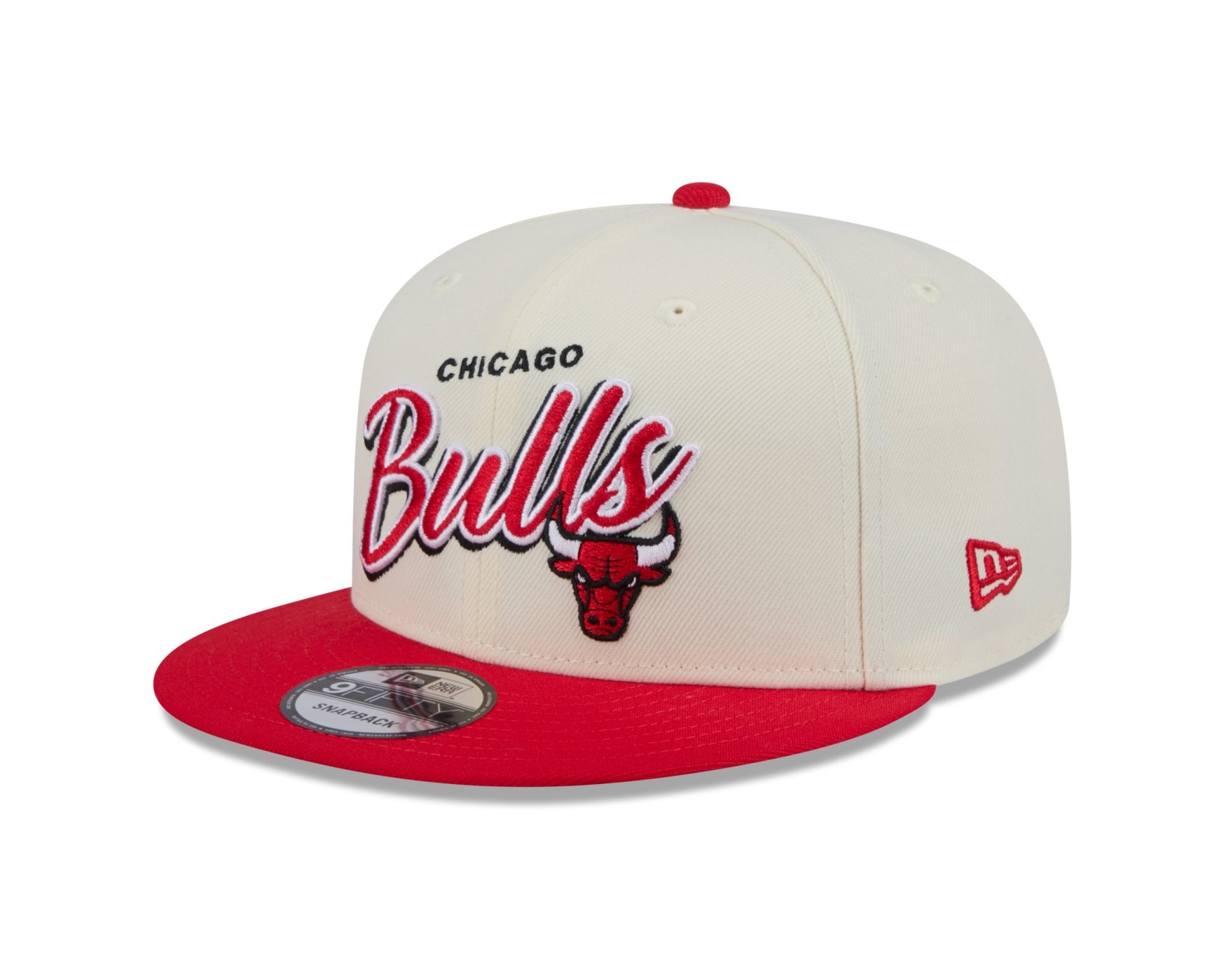 Bone New Era 9FIFITY SNAPBACK Chicago Bulls NBA Off White