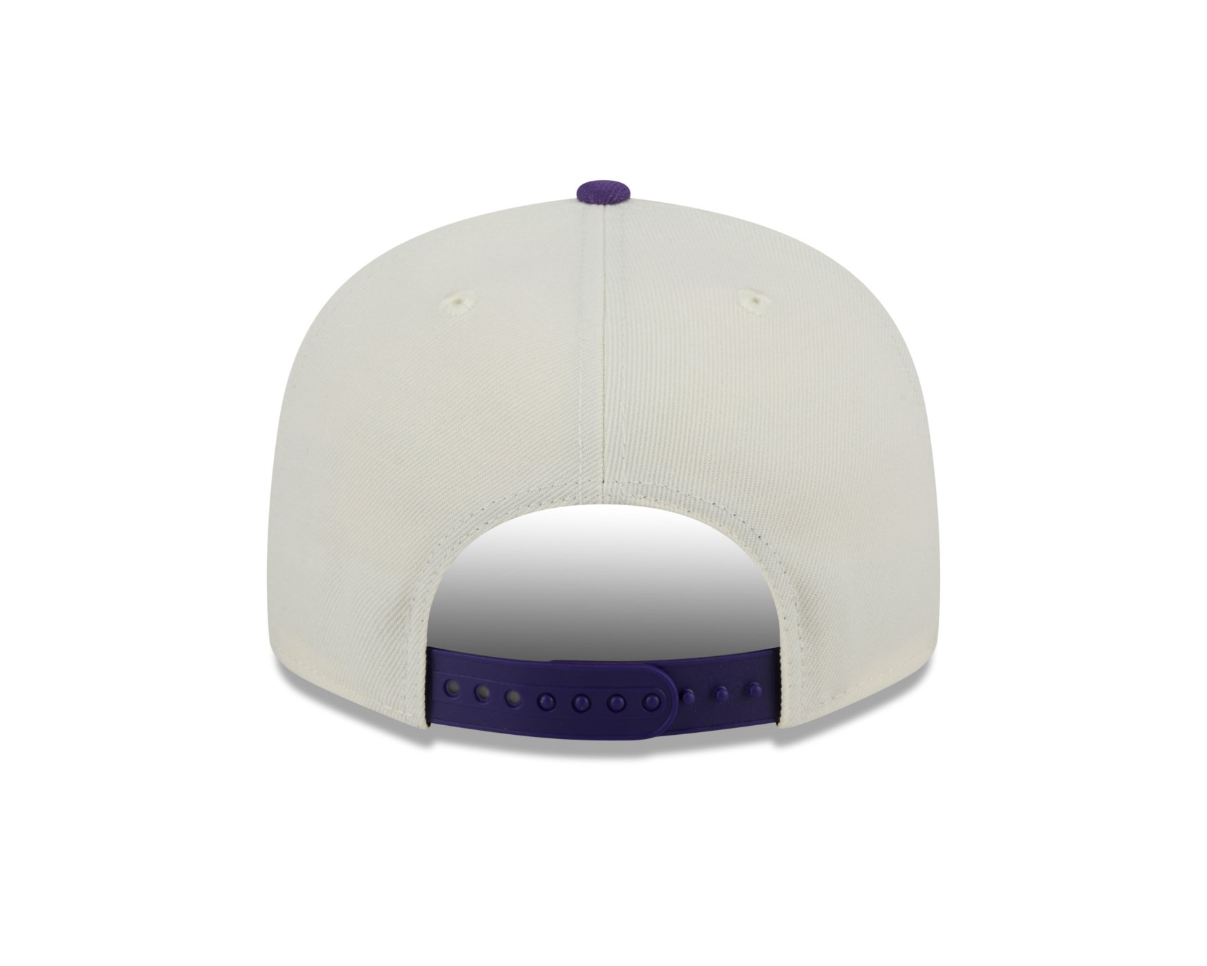 Bone New Era 9FIFITY SNAPBACK Los Angeles Lakers NBA Off White Off White/Roxo 6