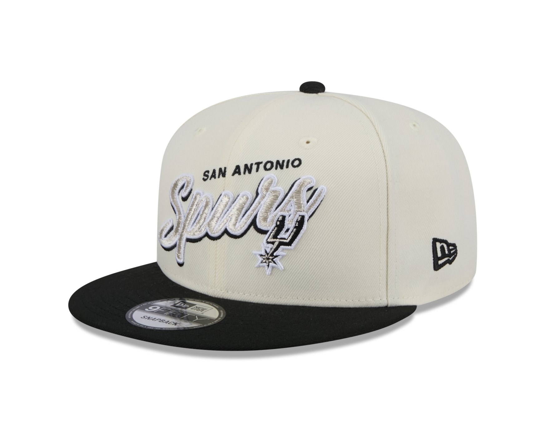 Bone New Era 9FIFITY SNAPBACK San Antonio Spurs NBA Off White
