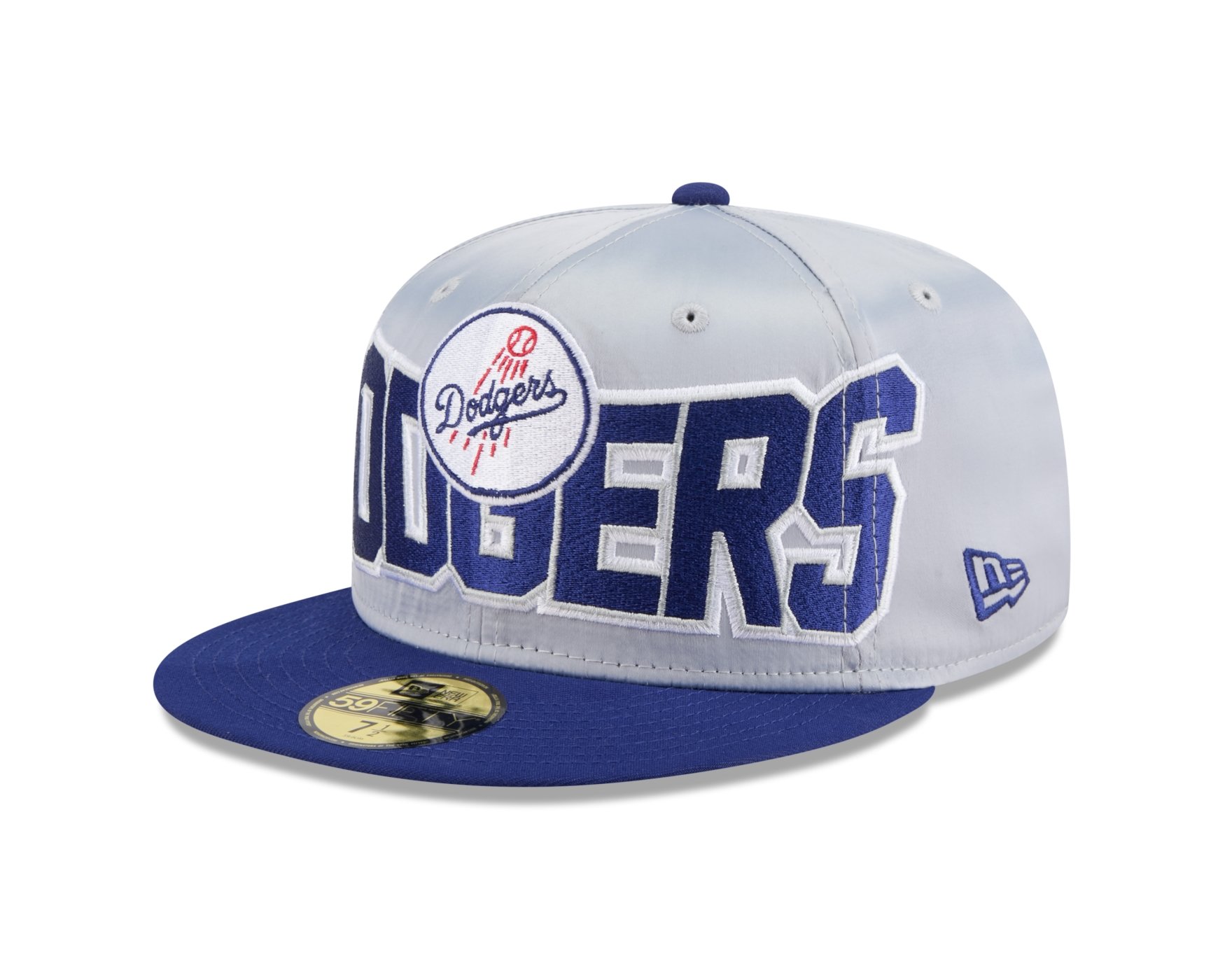 Bone New Era 59FIFTY Los Angeles Dodgers MLB Cinza