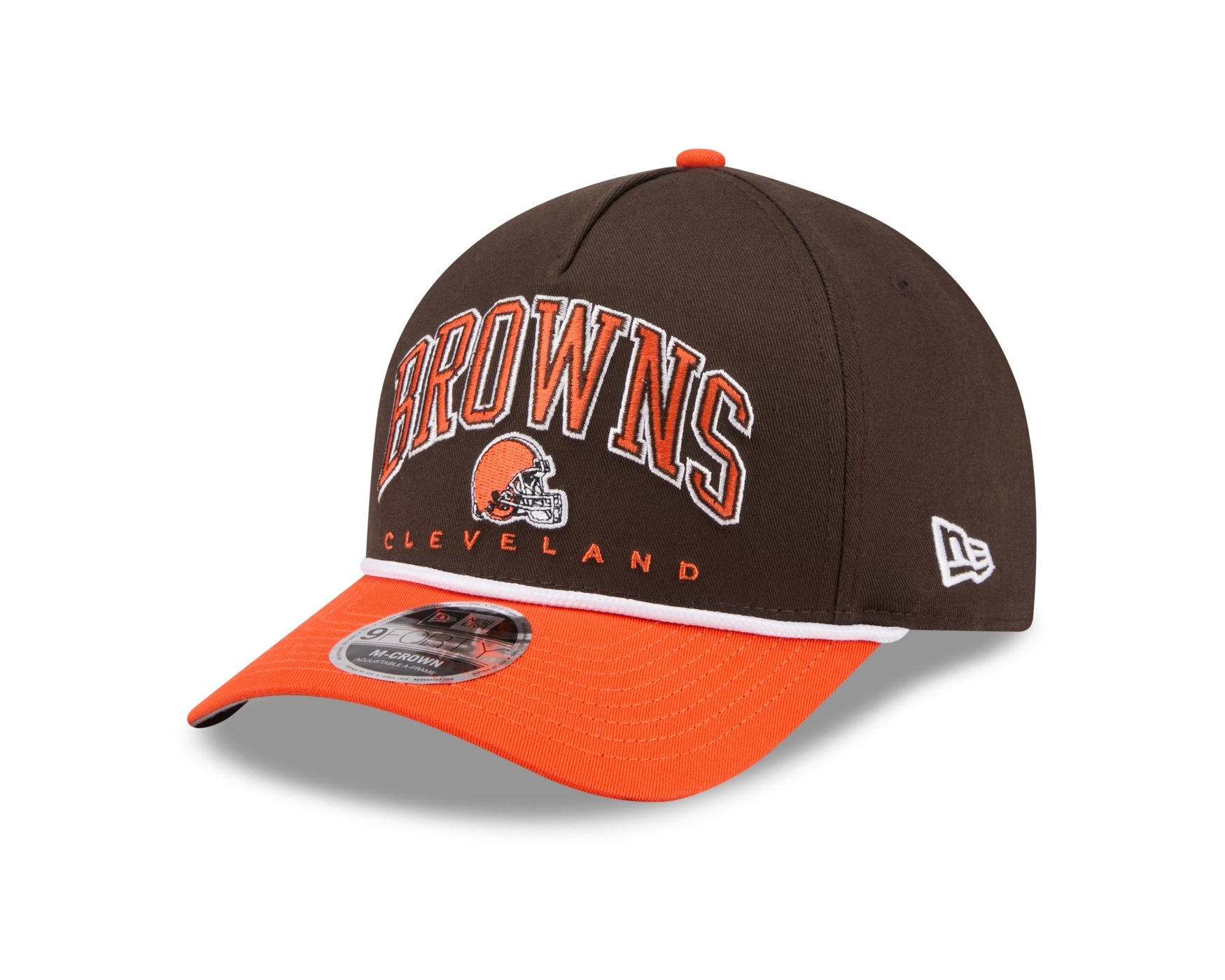 Bone New Era 9FORTY M-CROWN A-FRAME Cleveland Browns NFL Marrom
