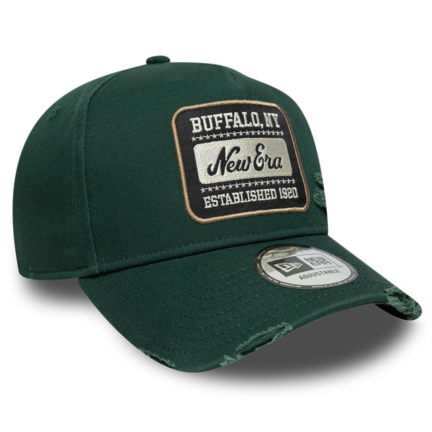 Bone New Era 9FORTY A-FRAME SNAPBACK Branded Verde