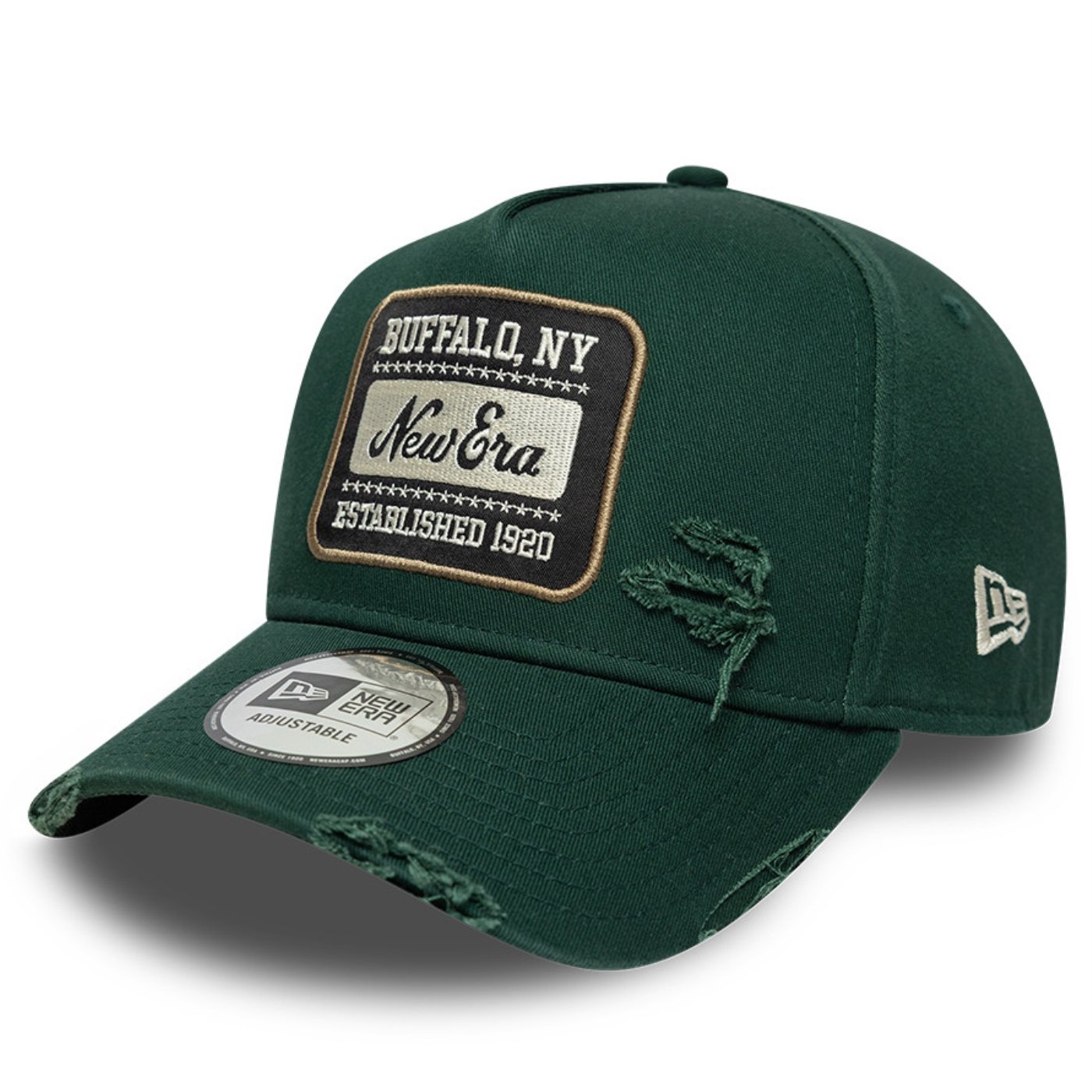 Bone New Era 9FORTY A-FRAME SNAPBACK Branded Verde Verde 3