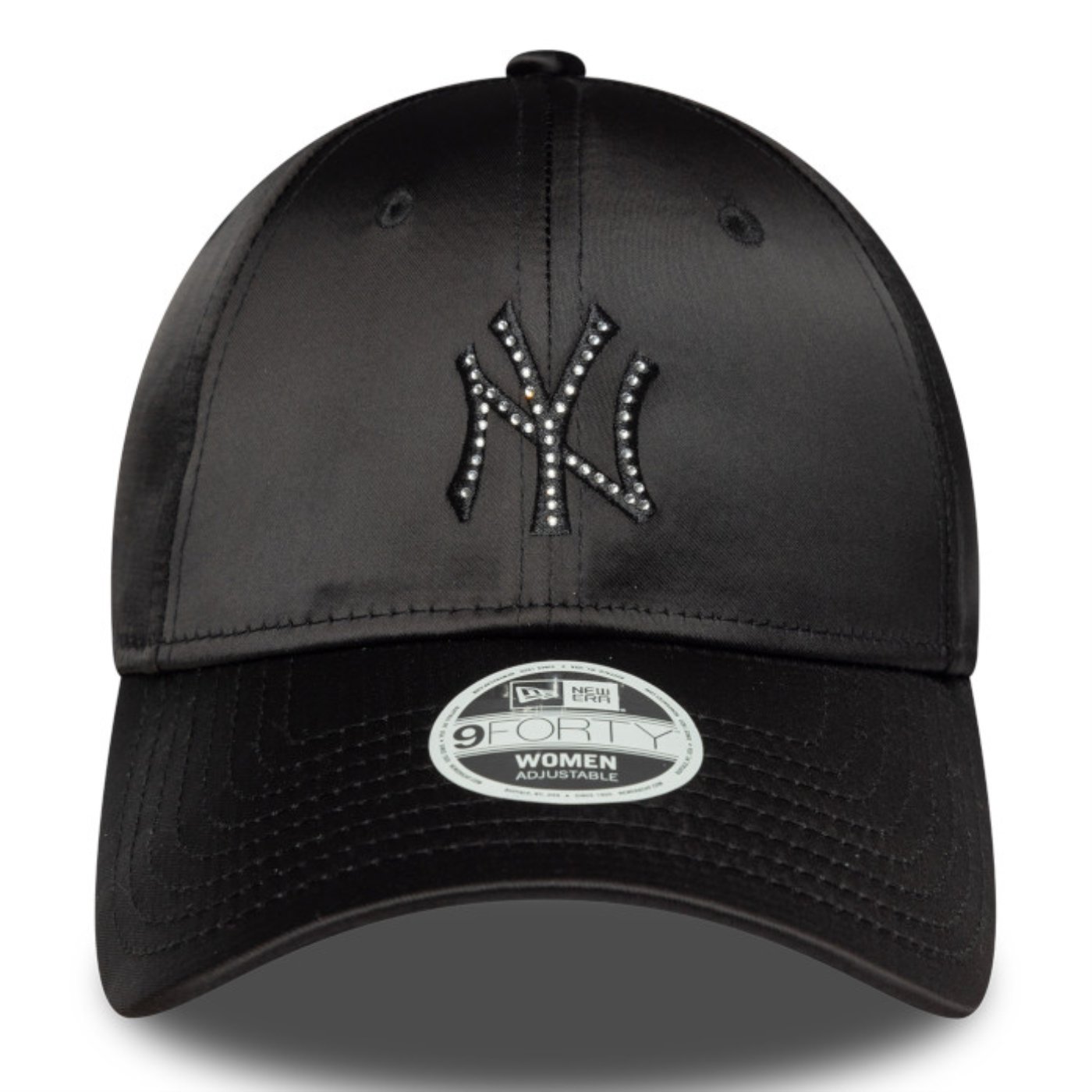 Bone New Era 9FORTY New York Yankees MLB Preto Preto 2